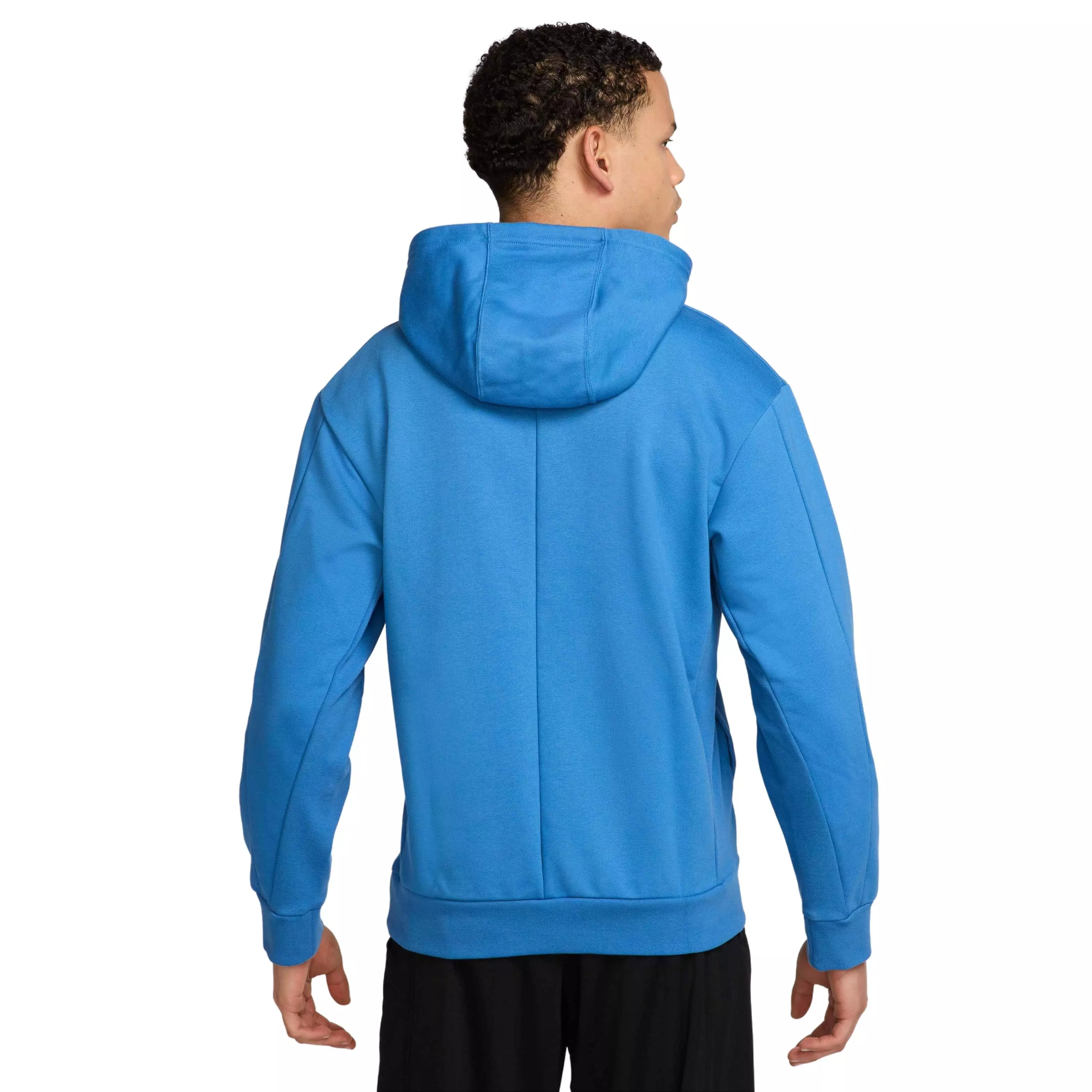 NikeCourt Men's Dri-FIT Fleece Tennis Hoodie - BLUE