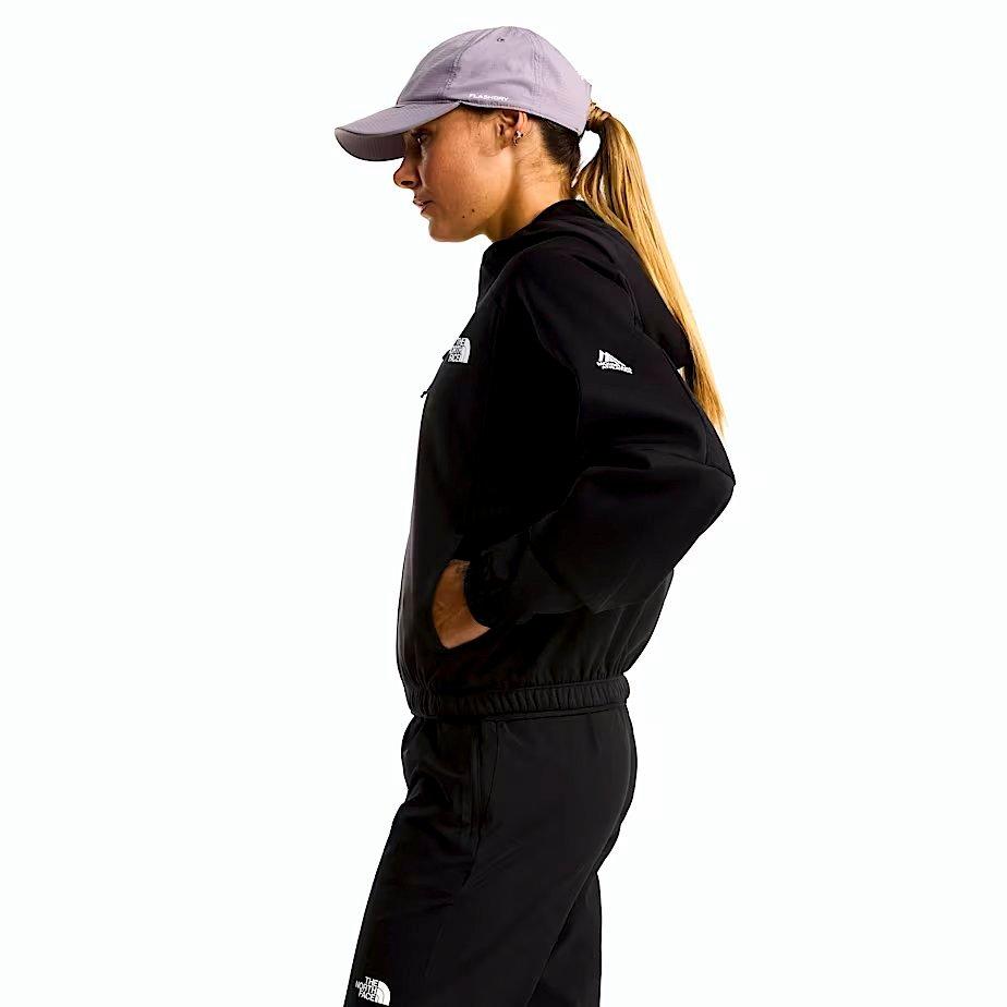 The North Face Women's Mountain Athletics&trade; Fleece Full-Zip Jacket - Black - BLACK Thumbnail View 2