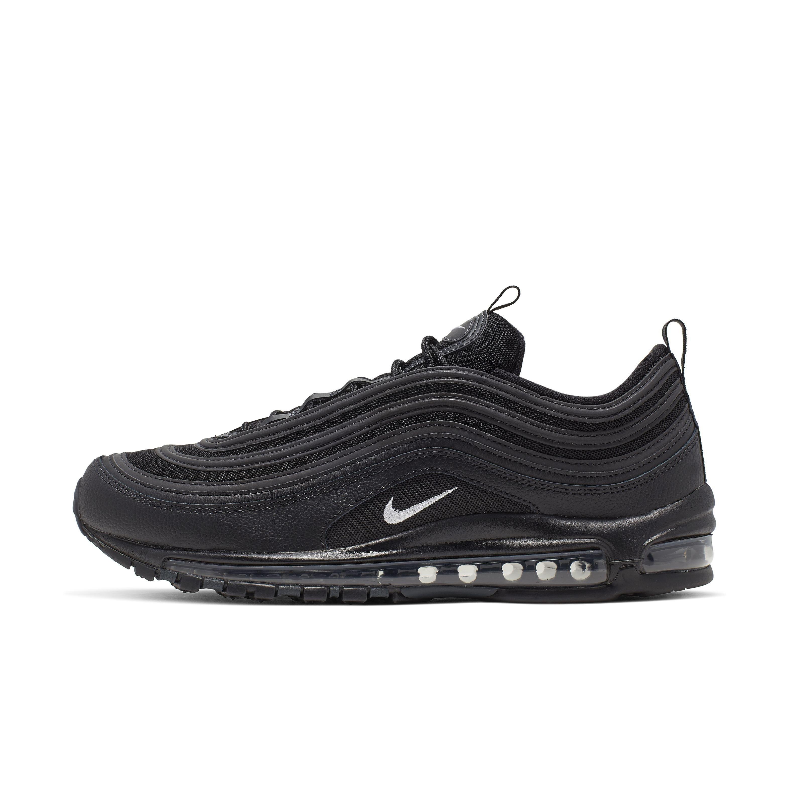 Nike Air Max 97 "Black" Grade School Boys' Shoe - BLACK Thumbnail View 2