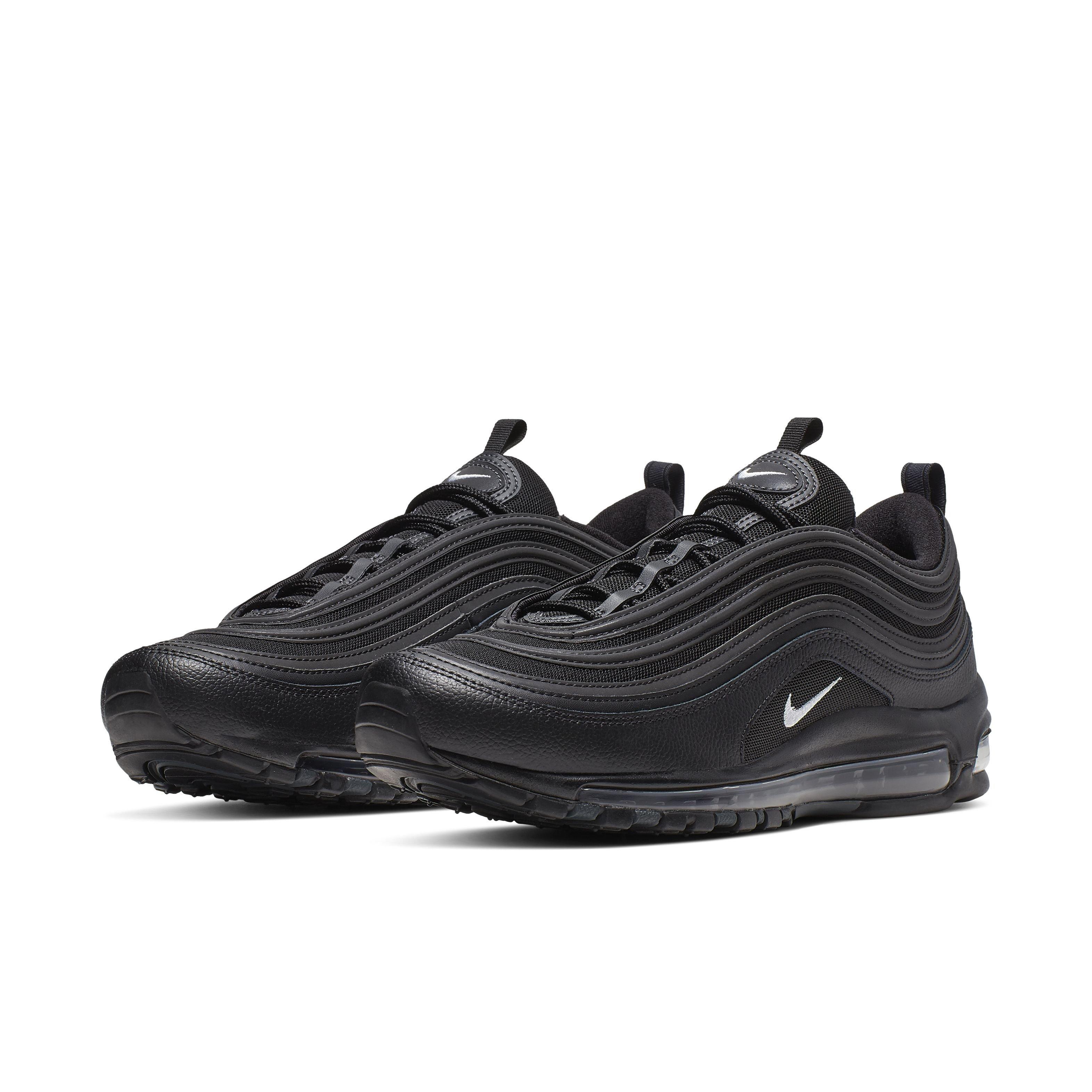 Nike Air Max 97 "Black" Grade School Boys' Shoe - BLACK Thumbnail View 3