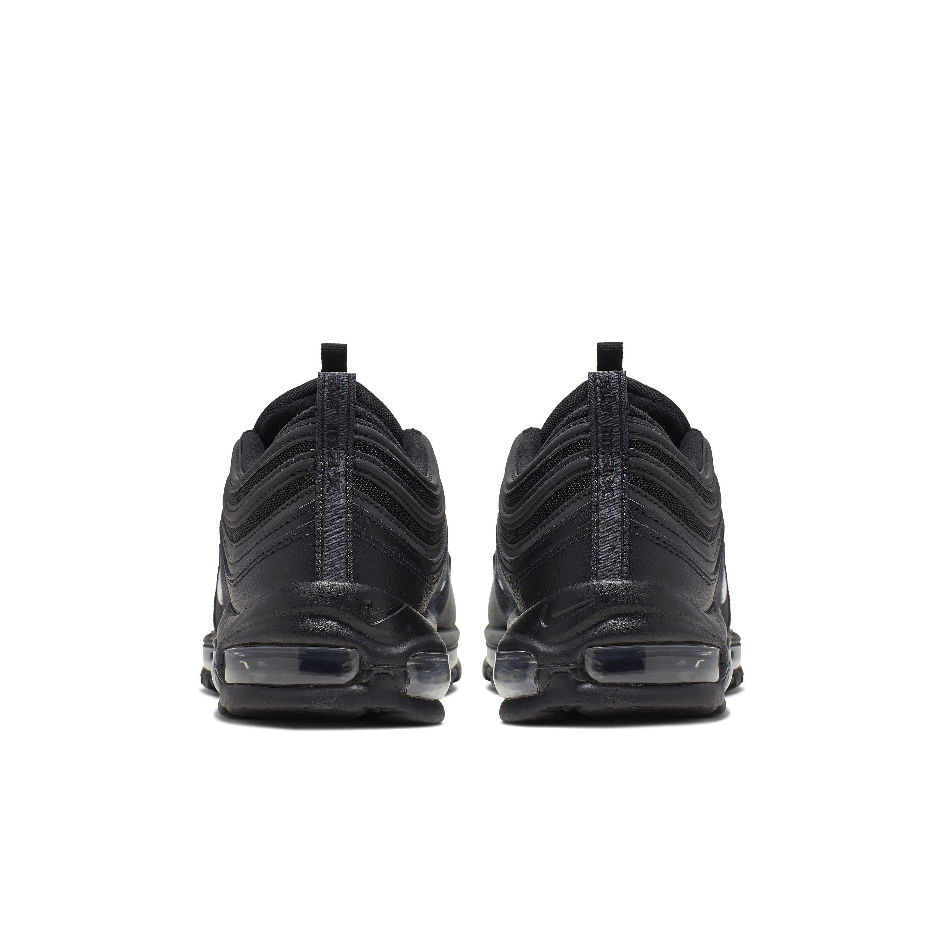 Nike Air Max 97 "Black" Grade School Boys' Shoe - BLACK Thumbnail View 5