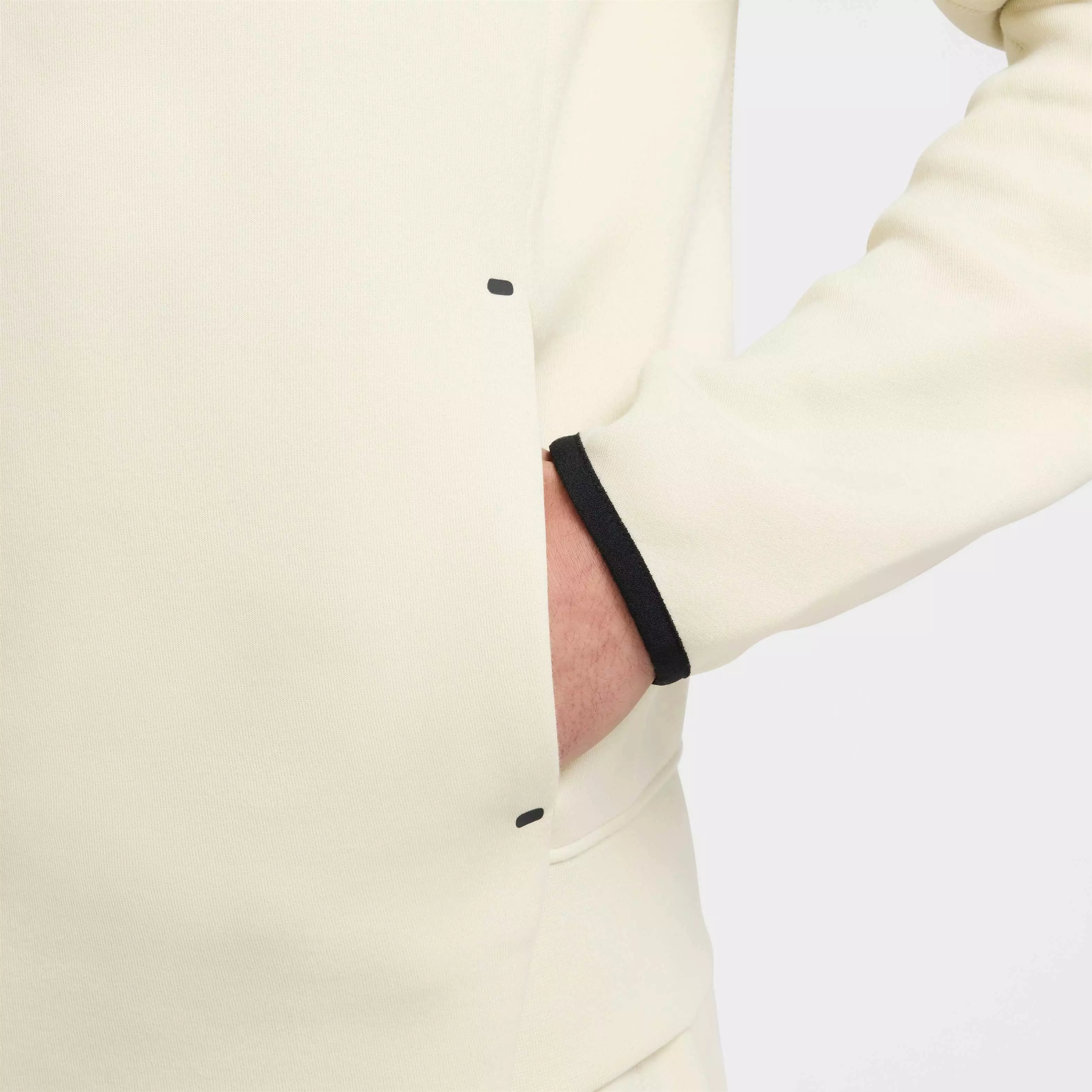 Nike​ Men's Sportswear Tech Fleece Pullover Hoodie - LT KHAKI