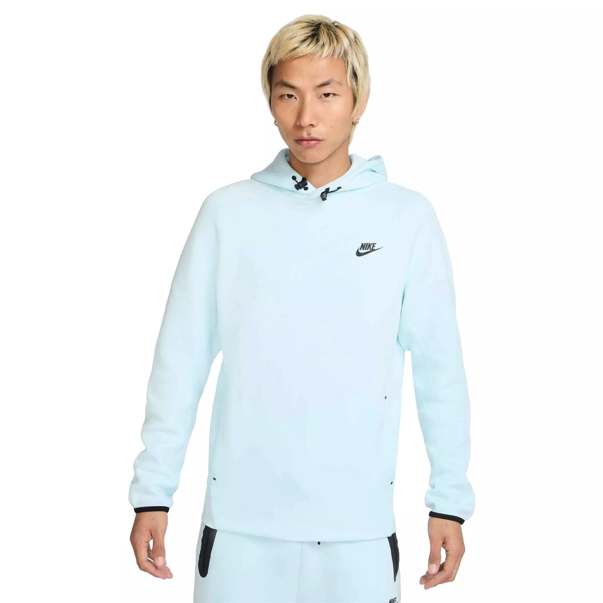 Nike​ Men's Sportswear Tech Fleece Pullover Hoodie - LT BLUE