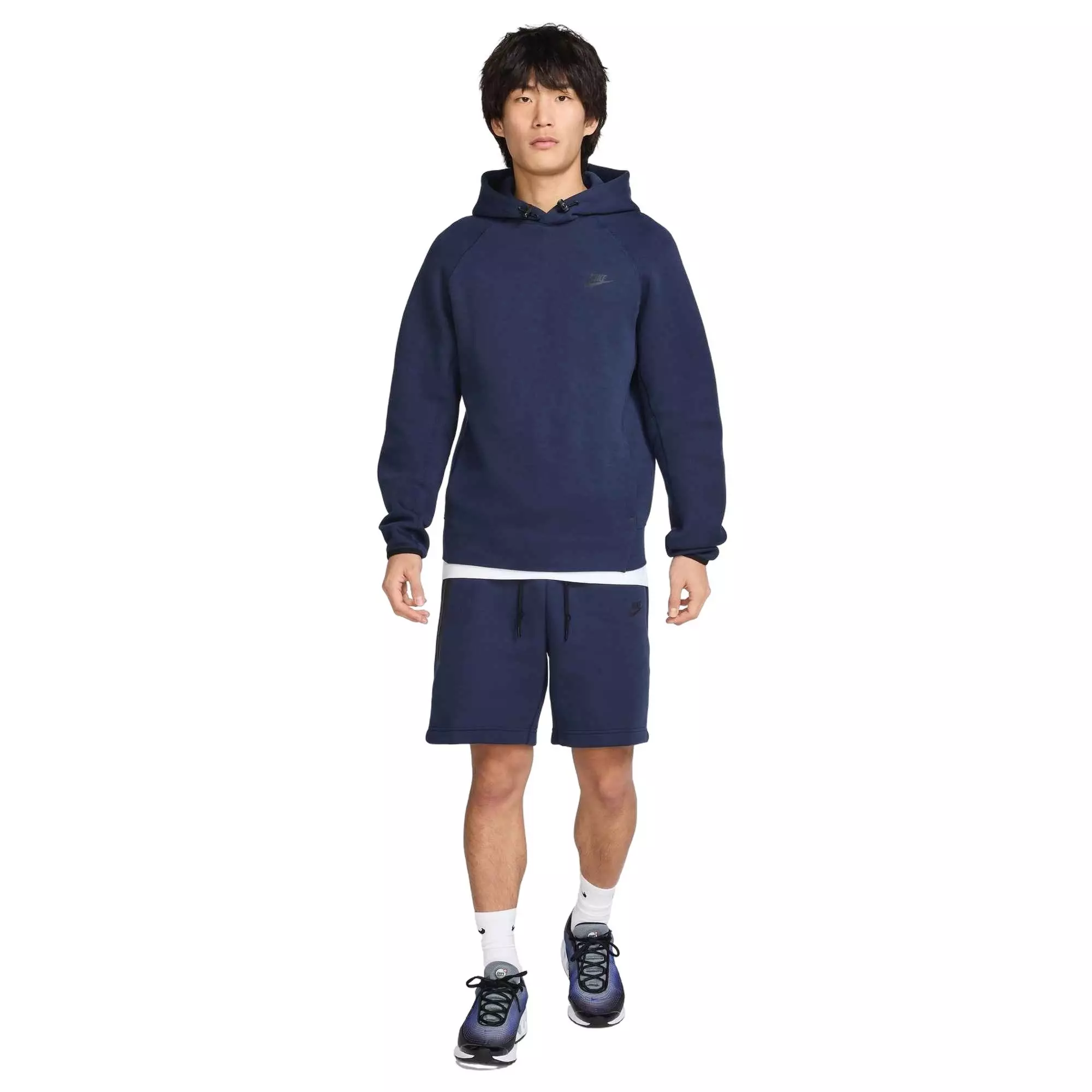 Nike​ Men's Sportswear Tech Fleece Pullover Hoodie - BLUE