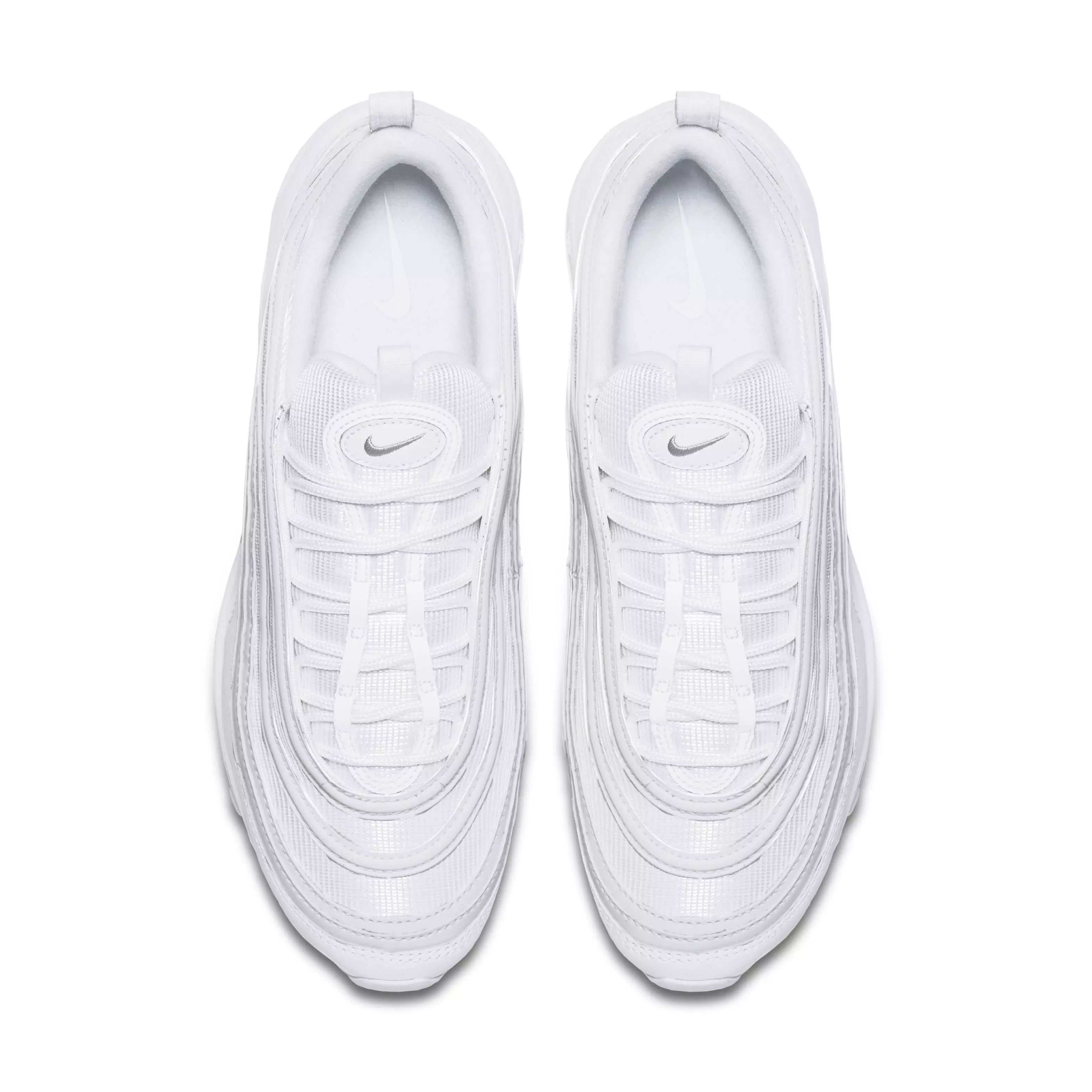 Nike Air Max 97 "White" Grade School Boys' Shoe - WHITE