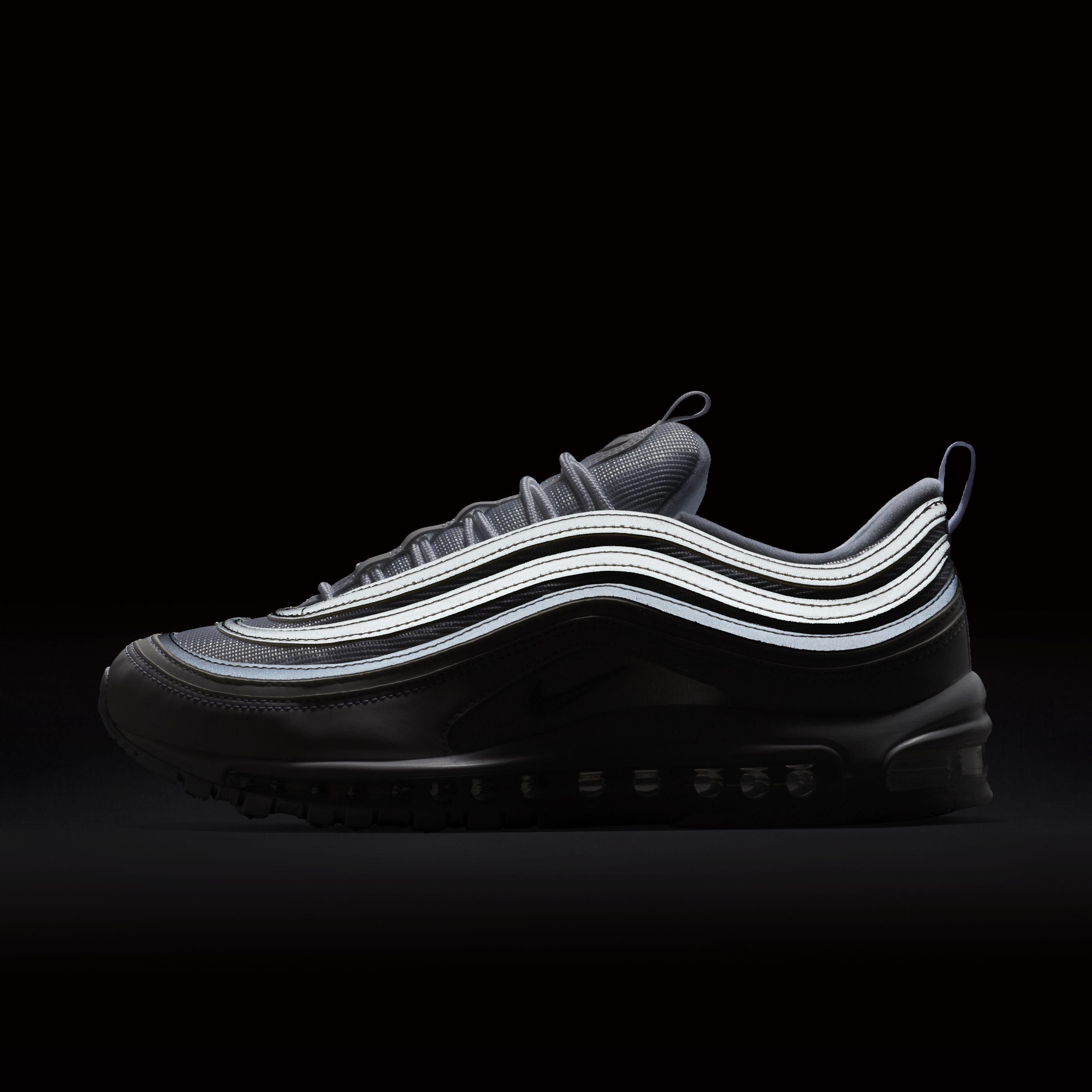 Nike Air Max 97 White Grade School Boys Shoe Hibbett