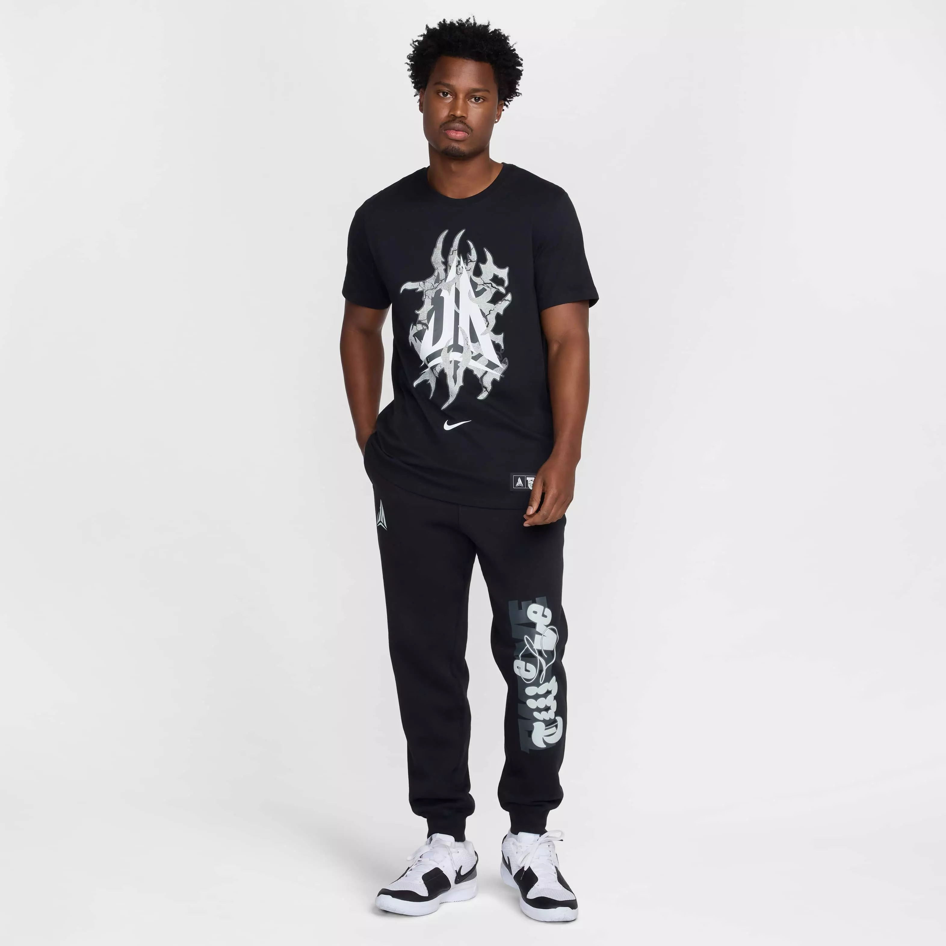 Ja Men's Basketball T-Shirt - BLACK