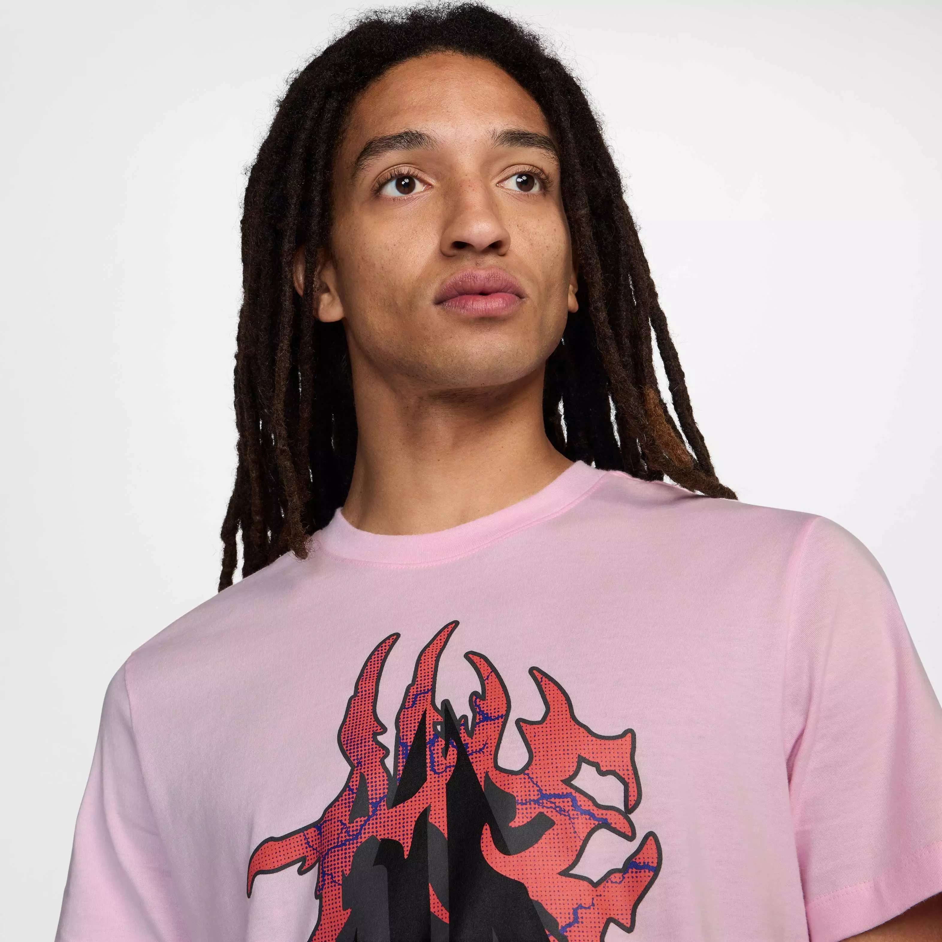 Ja Men's Basketball T-Shirt - PINK