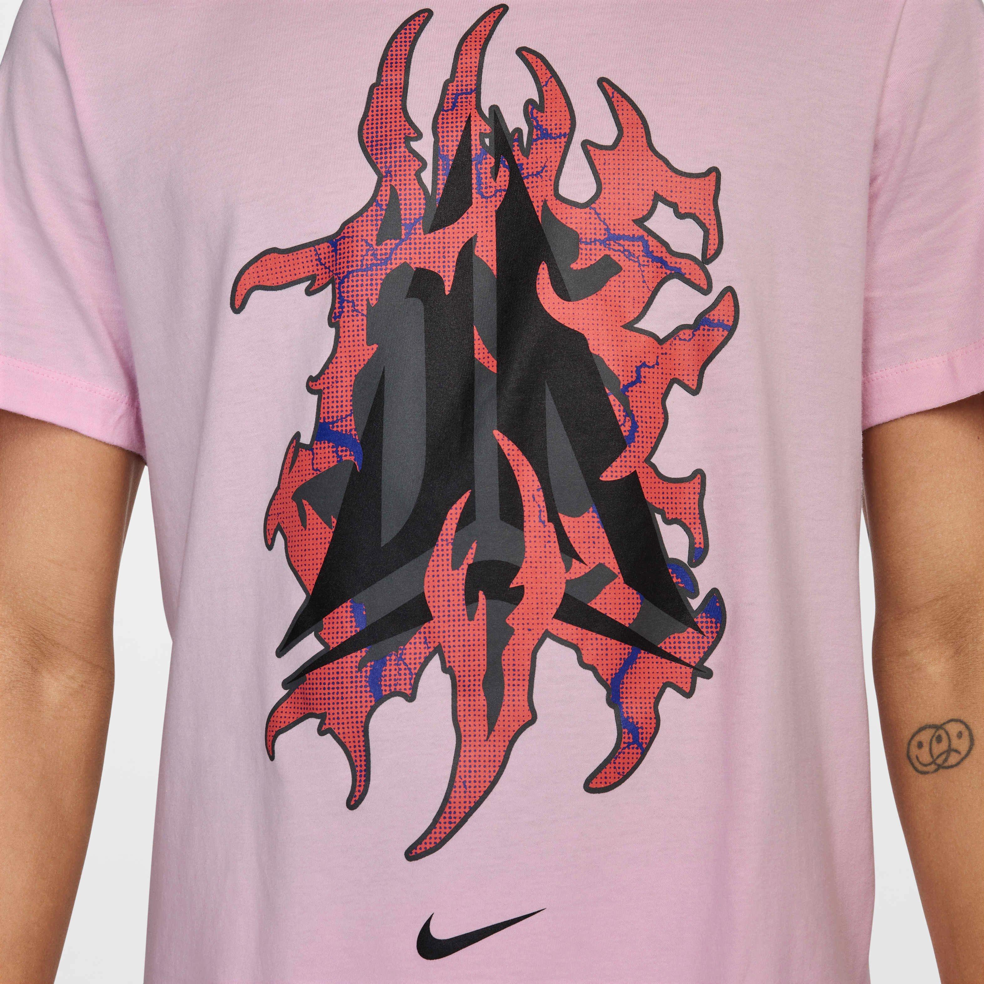Ja Men's Basketball T-Shirt - PINK Thumbnail View 4