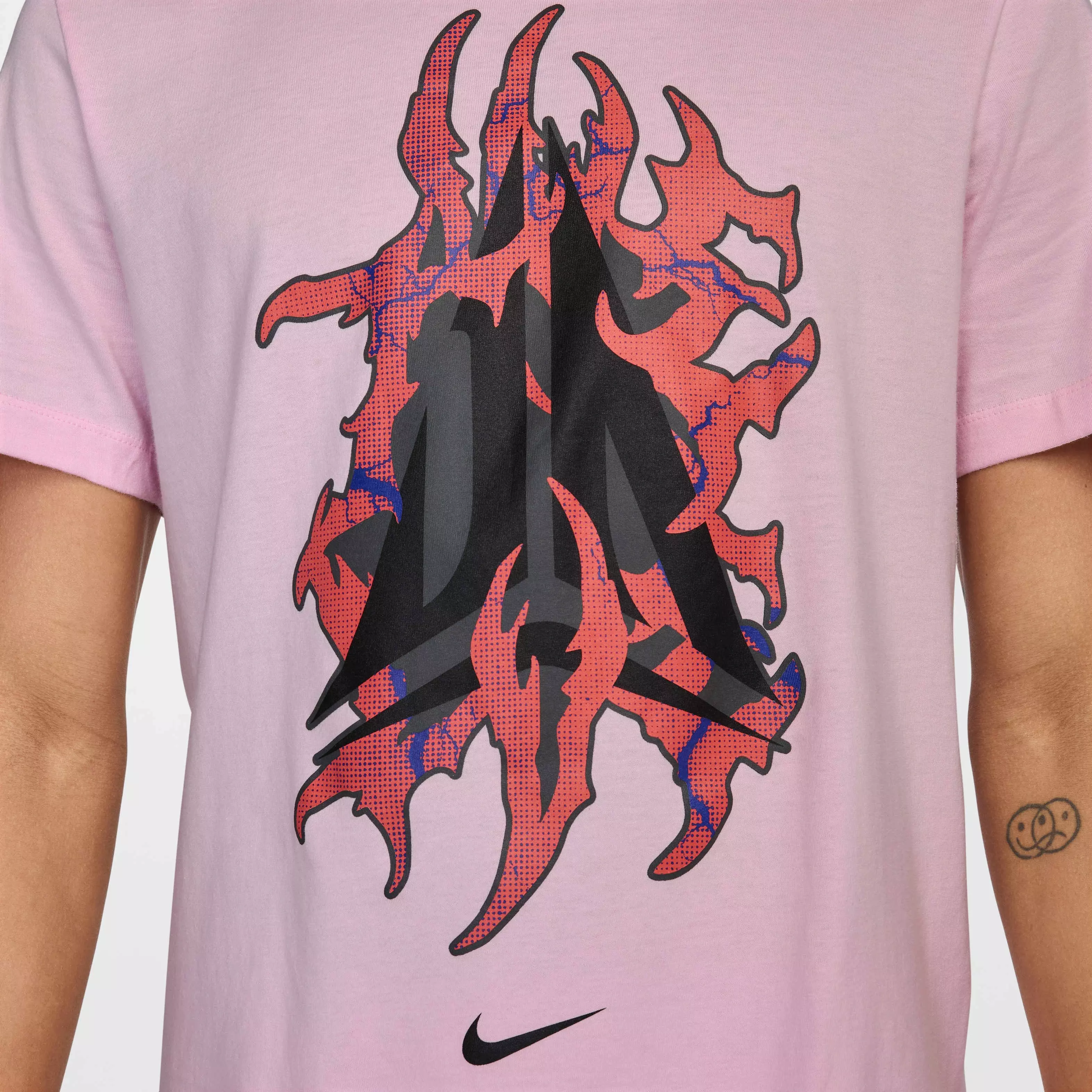 Ja Men's Basketball T-Shirt - PINK
