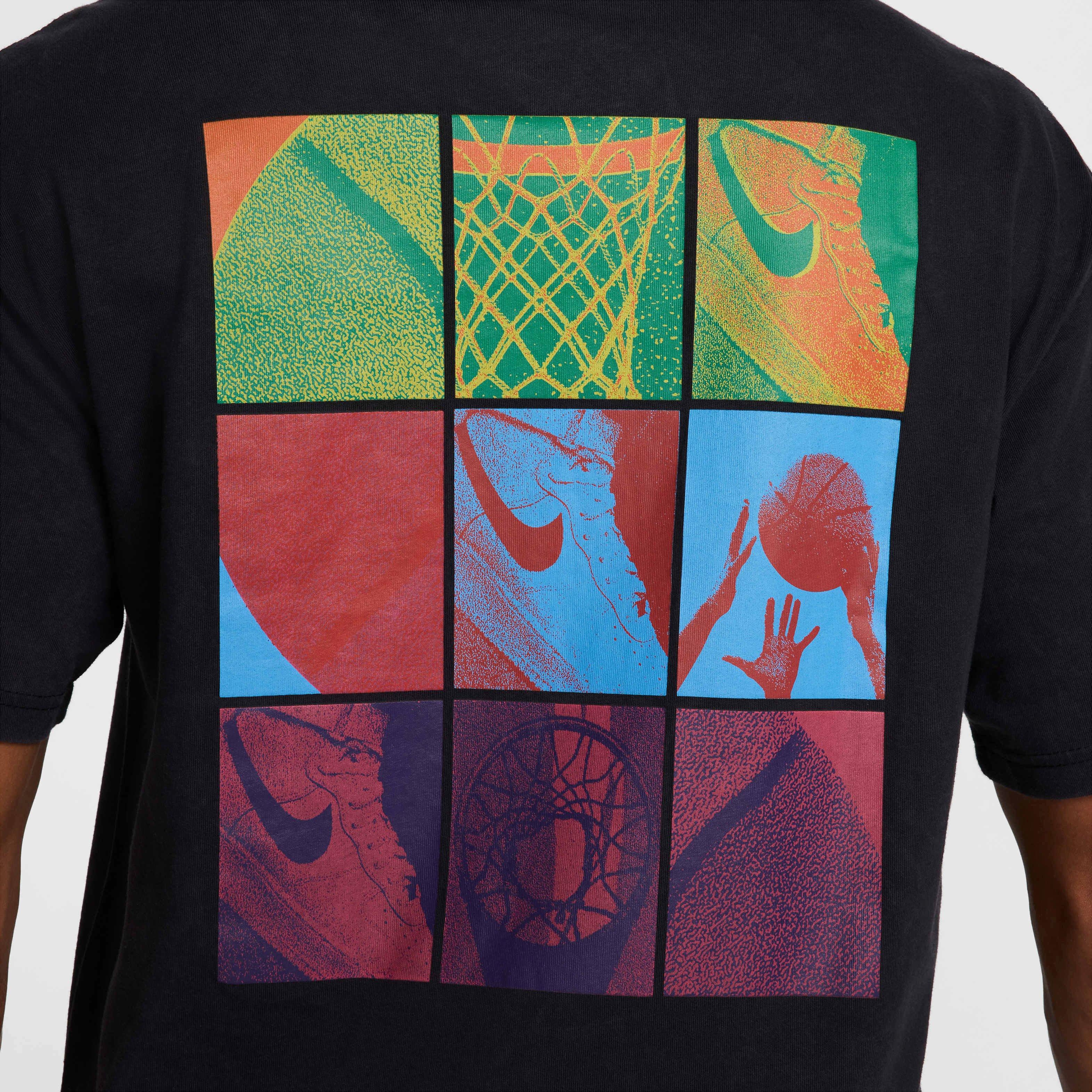Nike Men's Max90 OC 1 Basketball T-Shirt - BLACK Thumbnail View 4