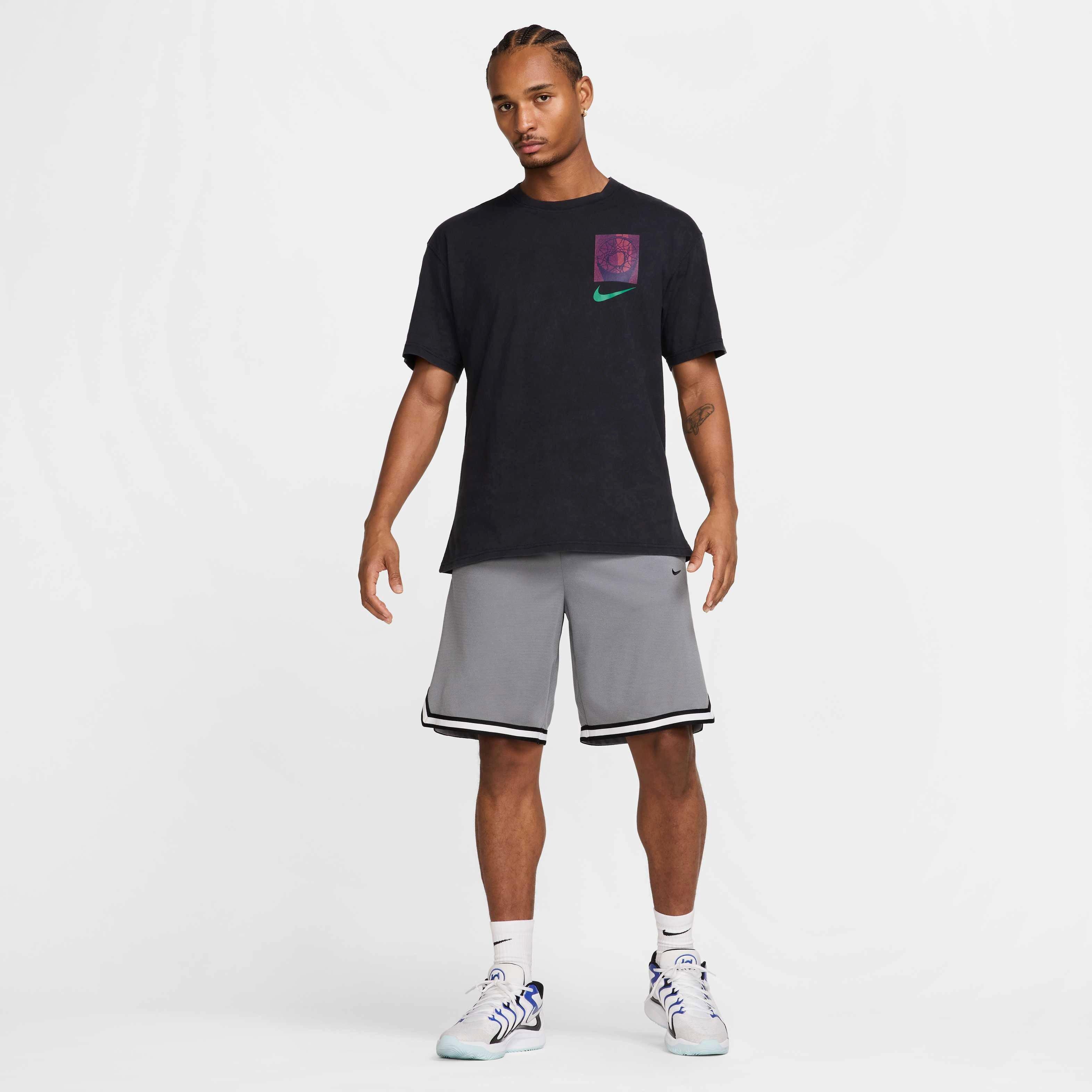 Nike Men's Max90 OC 1 Basketball T-Shirt - BLACK Thumbnail View 5