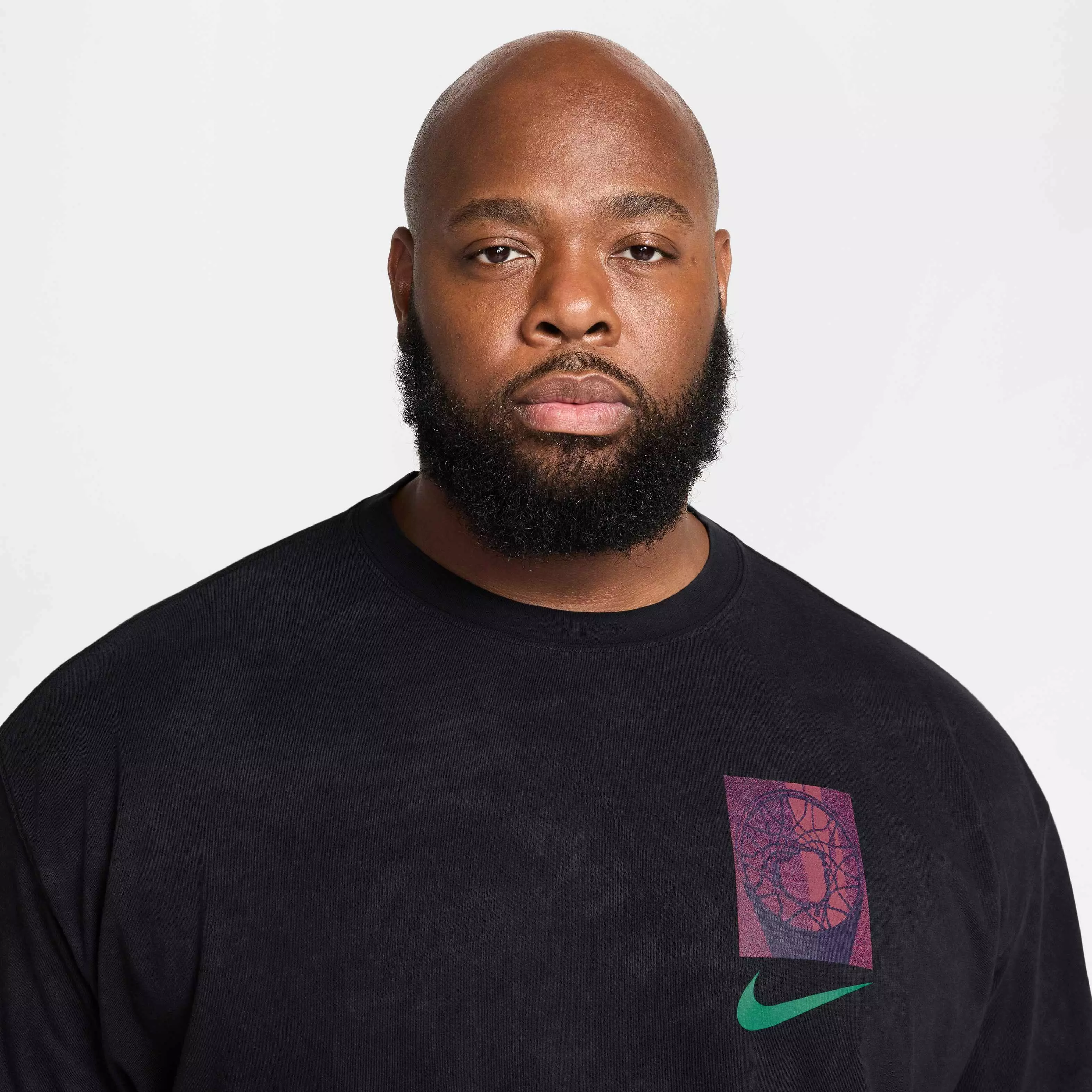 Nike Men's Max90 OC 1 Basketball T-Shirt - BLACK