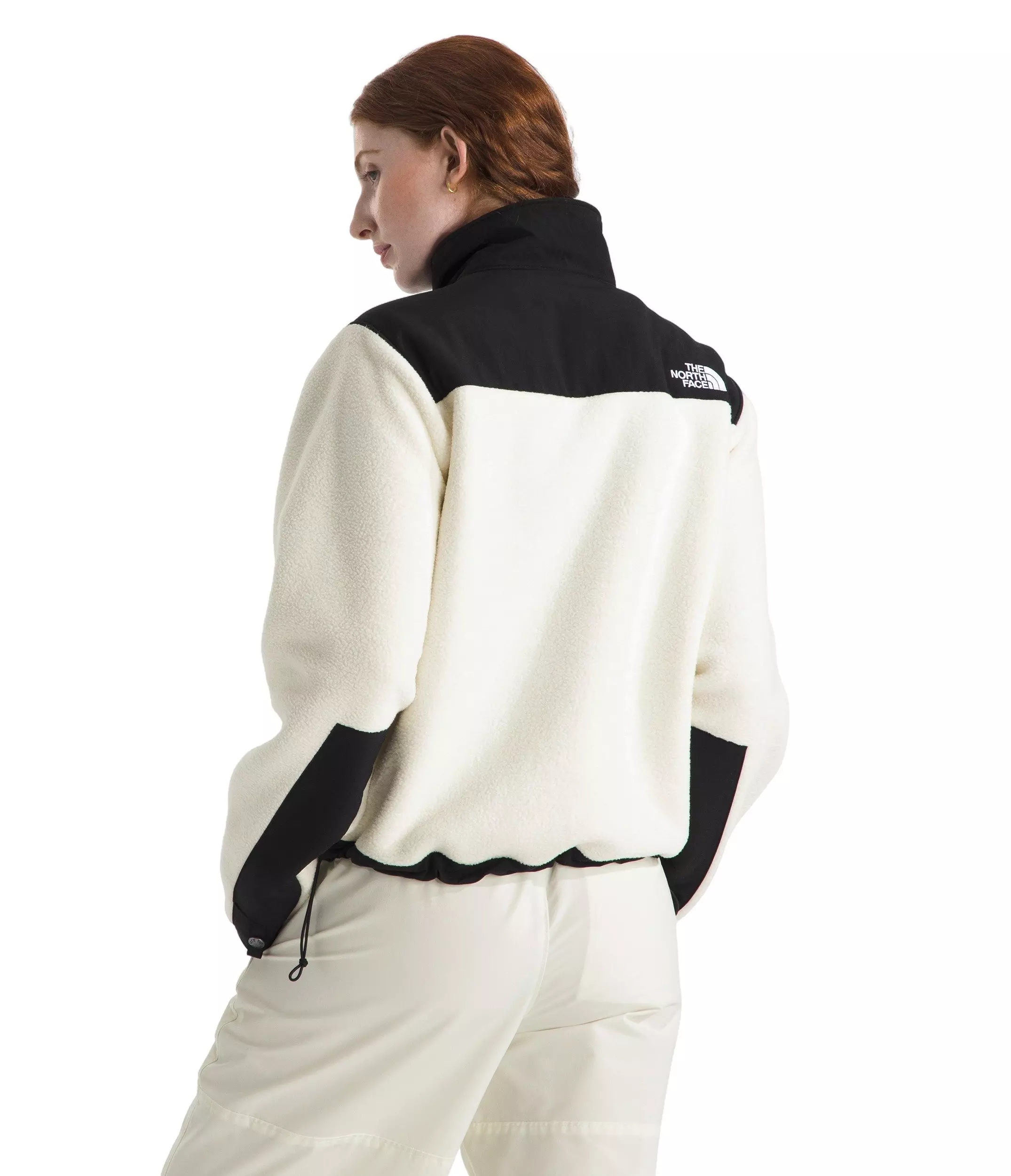 The North Face Women's Retro Denali Jacket - White/Black - WHITE/BLACK