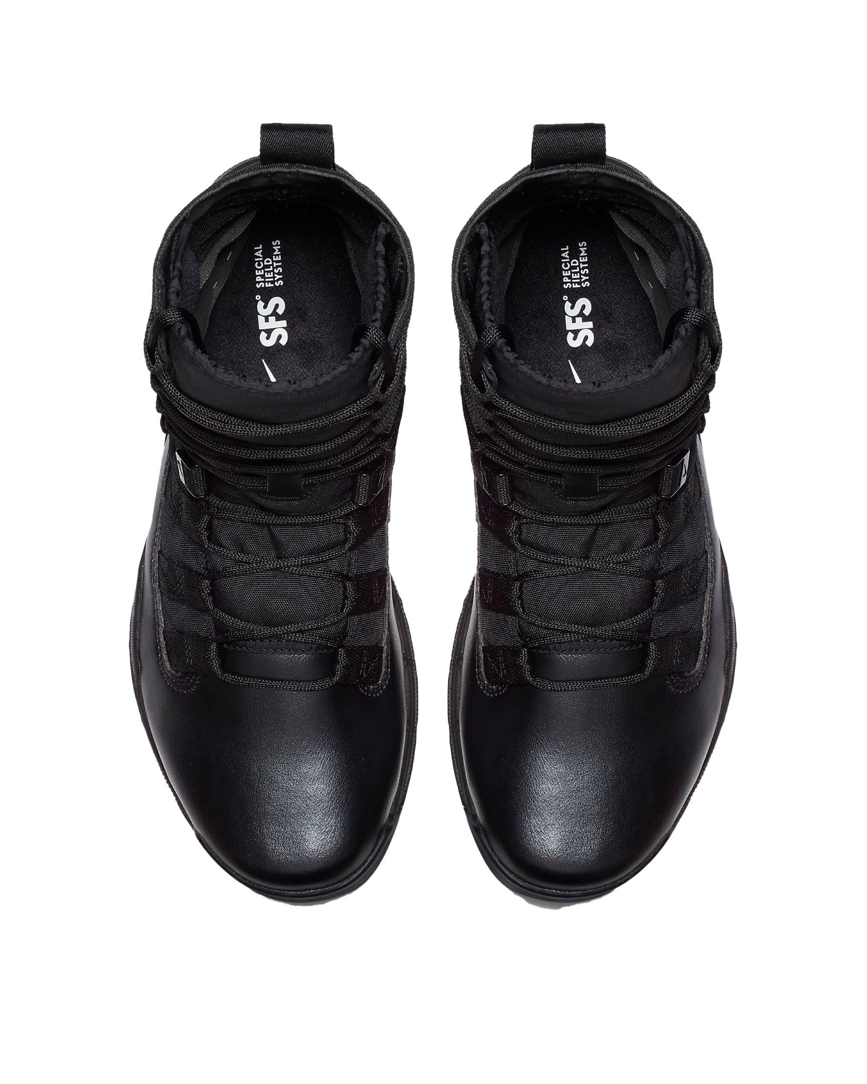 Nike SFB Gen 2 8&rdquo; "Black" Grade School Boys' Boot - BLACK Thumbnail View 4