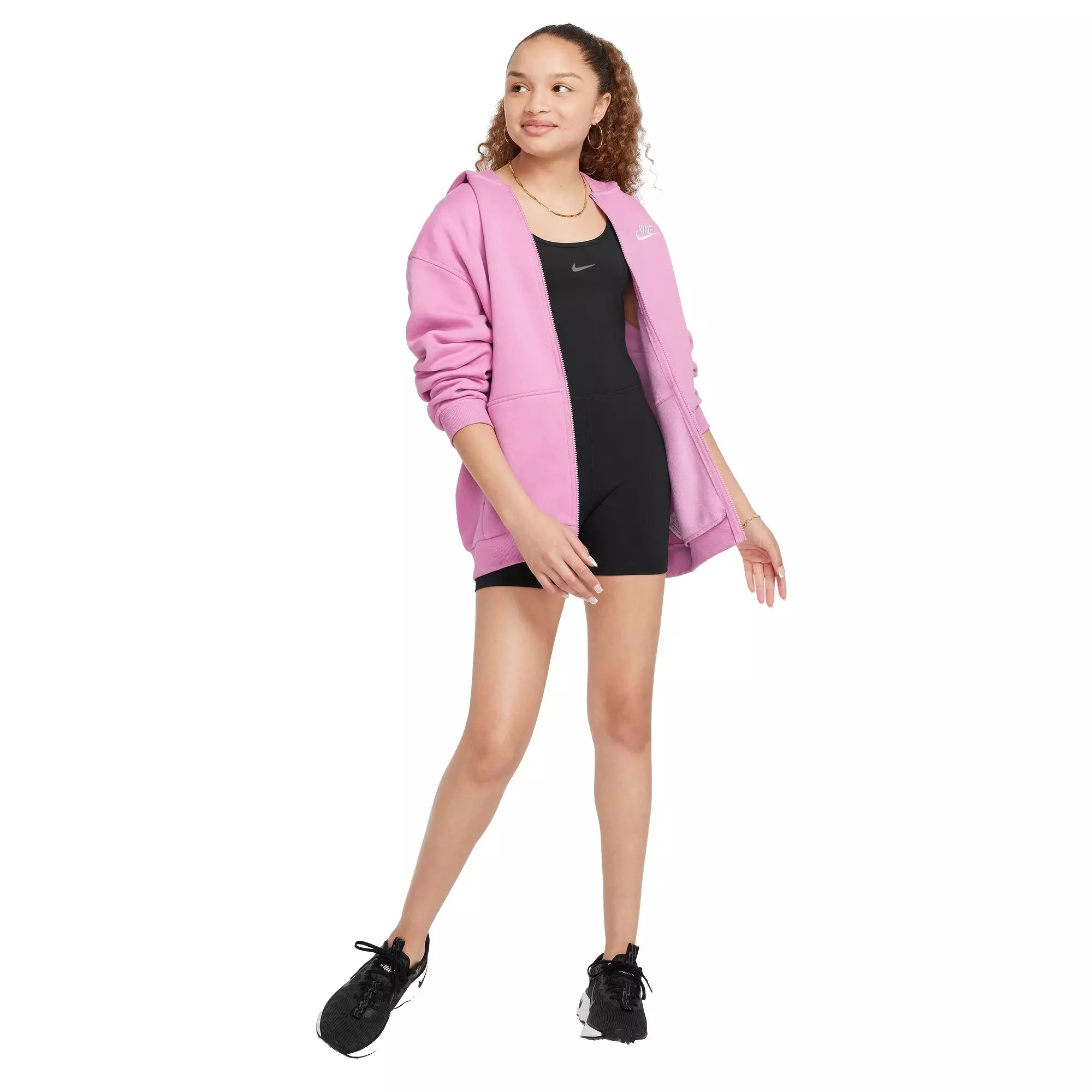 Nike Big Girls' Dri-FIT One Dance Unitard - BLACK