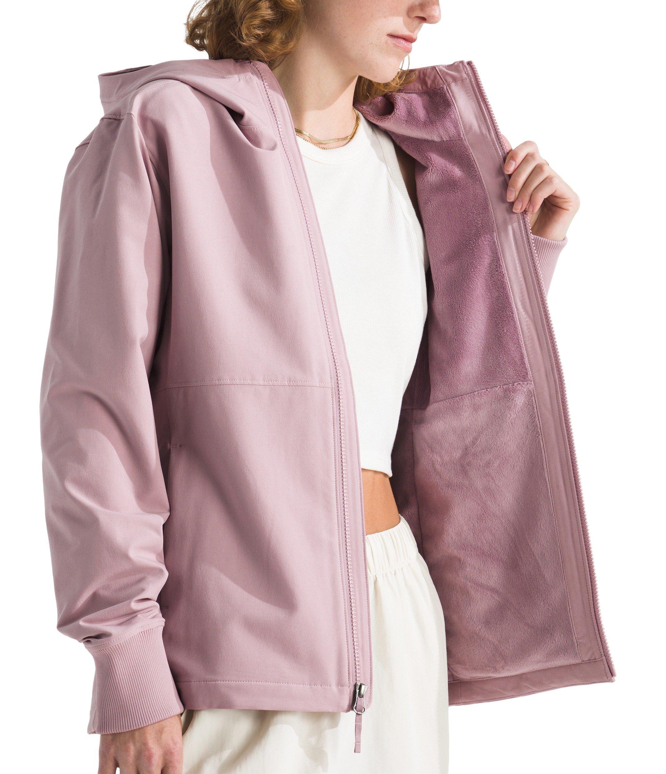 The North Face Women's Shelbe Raschel Jacket -Pink - PINK Thumbnail View 6