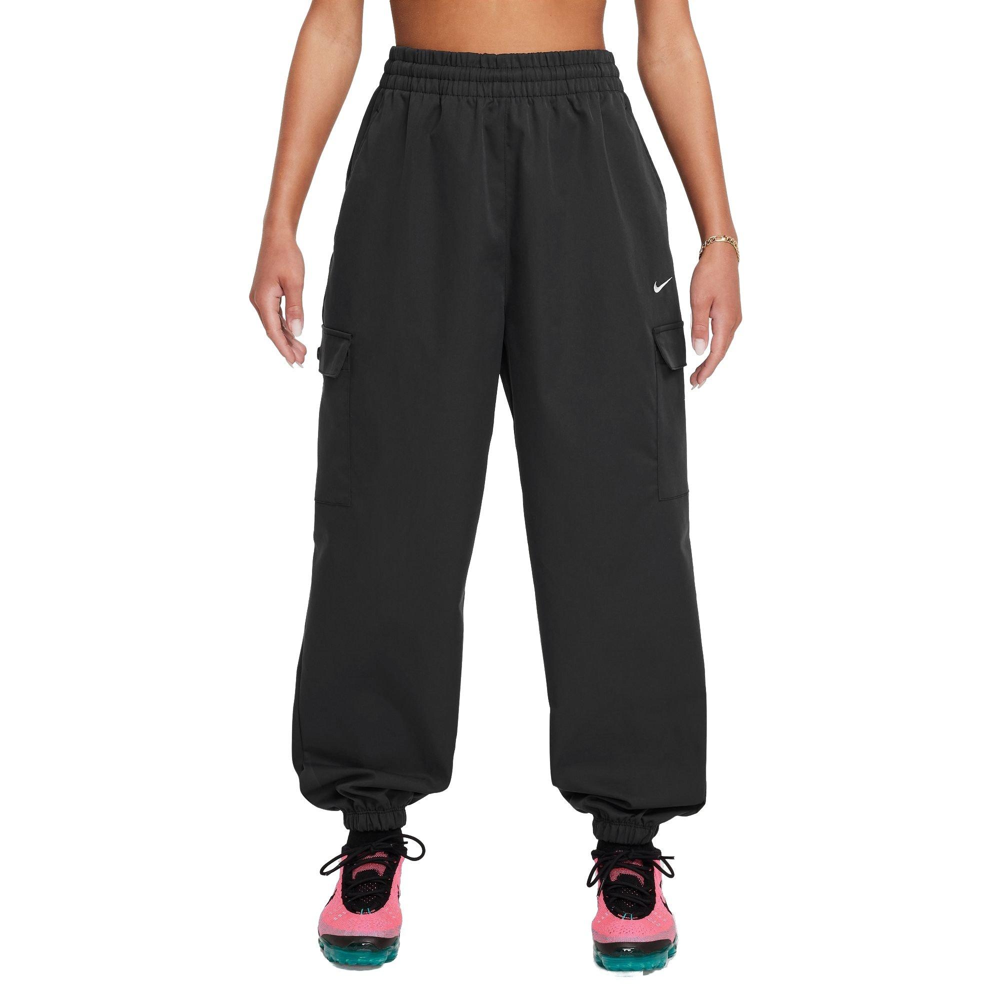 Nike Big Girls' Sportswear Style Star Cargo Pants - BLACK