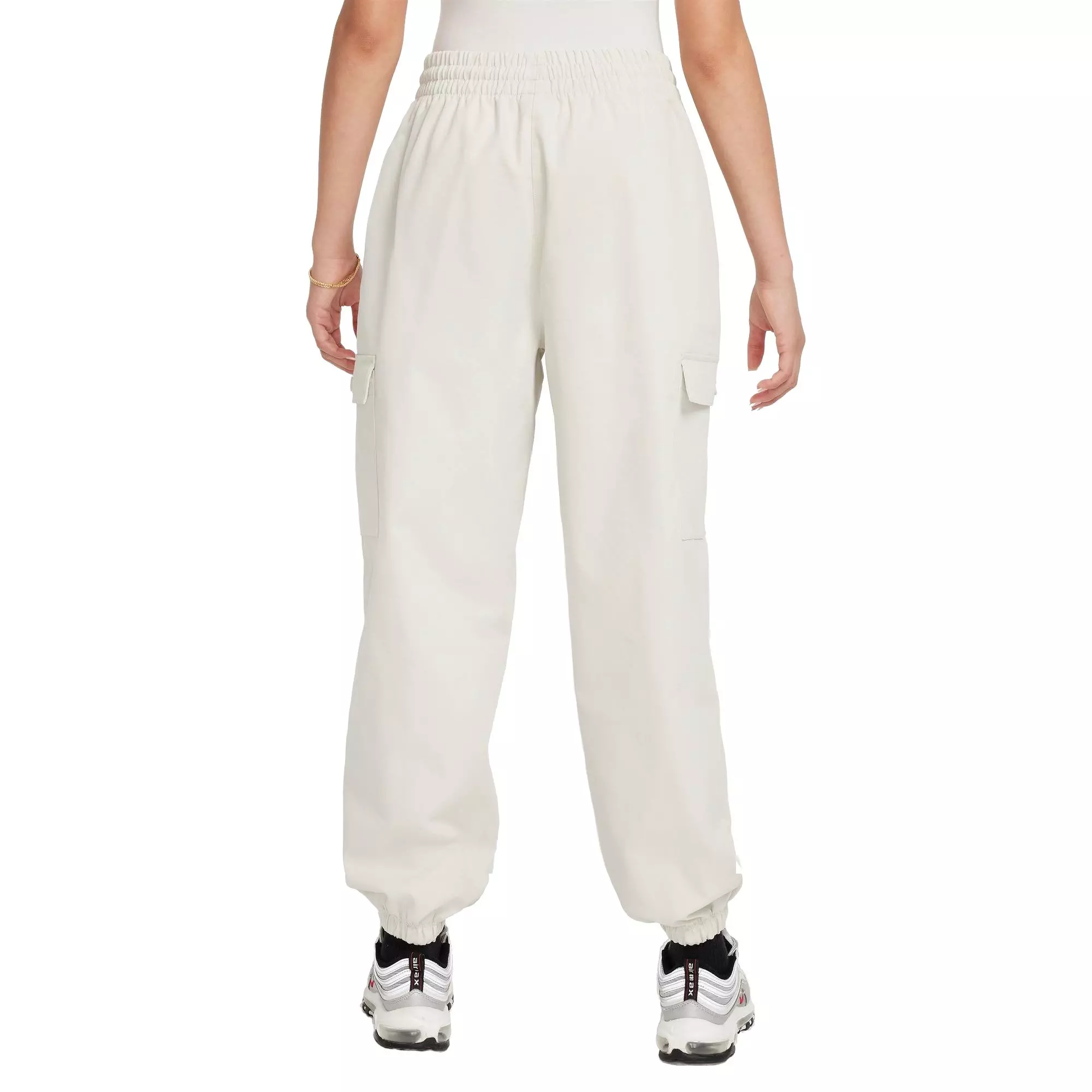 Nike Big Girls' Sportswear Style Star Cargo Pants - GREY