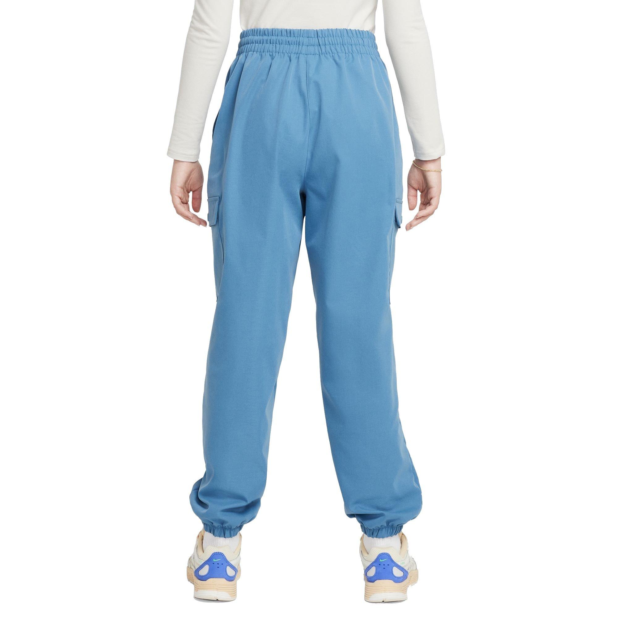 Nike Big Girls' Sportswear Style Star Cargo Pants - BLUE Thumbnail View 2