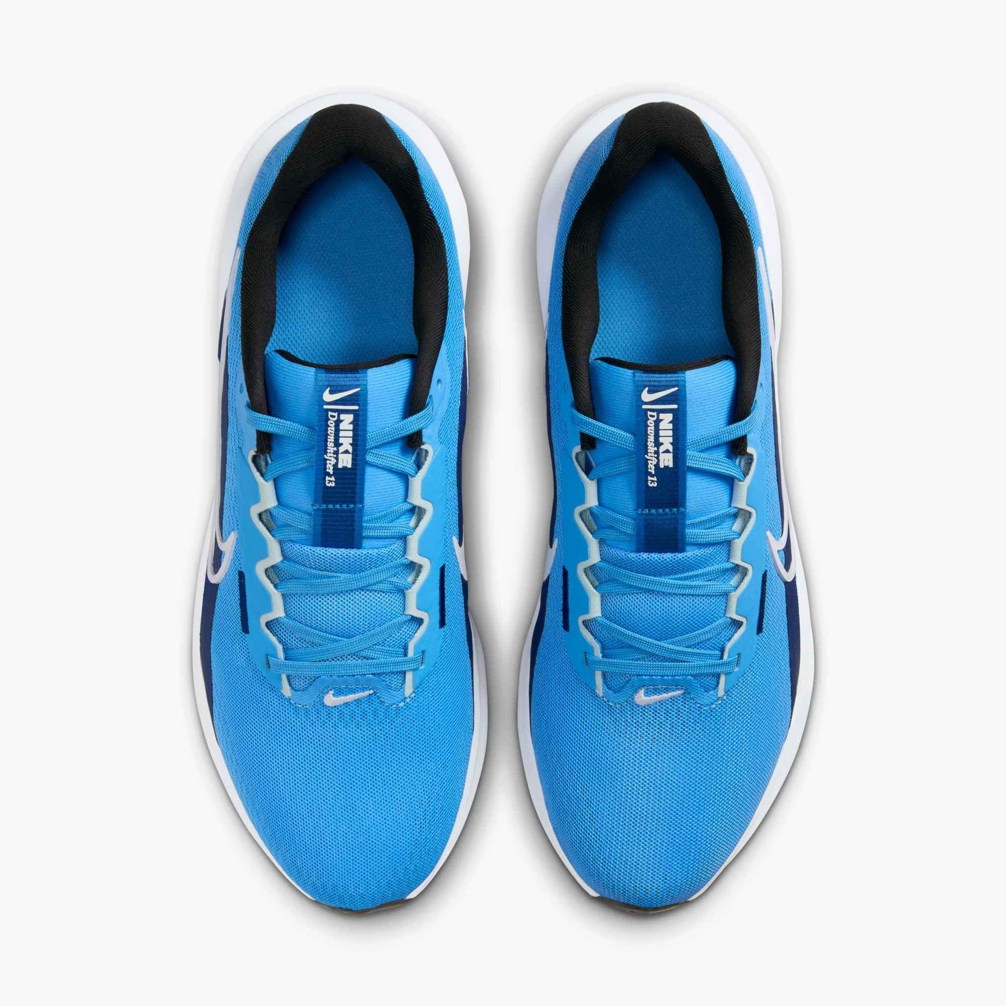 Nike Downshifter 13 "University Blue/White/Blue Void" Men's Running Shoe - BLUE/WHITE/BLUE Thumbnail View 3