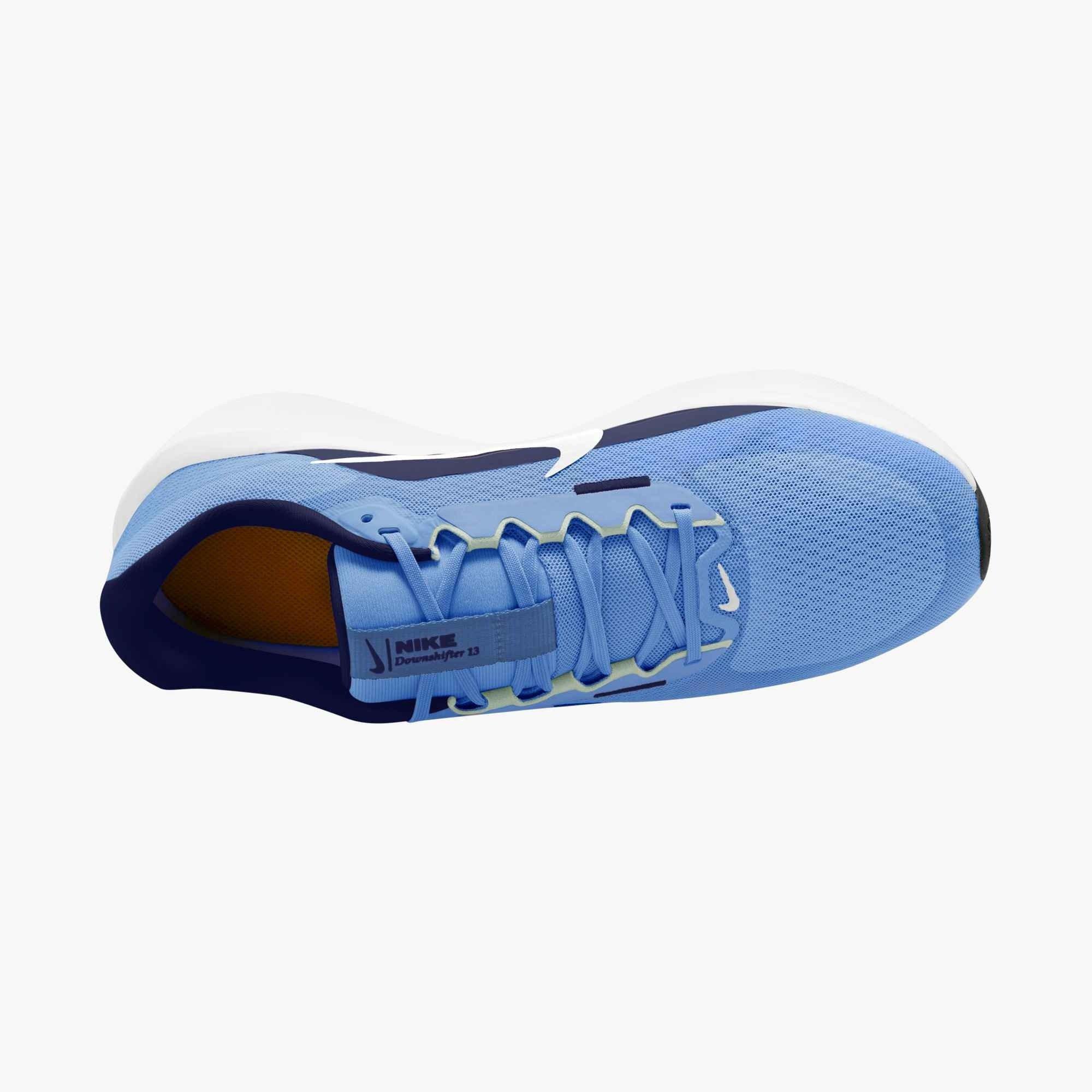 Nike Downshifter 13 "University Blue/White/Blue Void" Men's Running Shoe - BLUE/WHITE/BLUE Thumbnail View 6