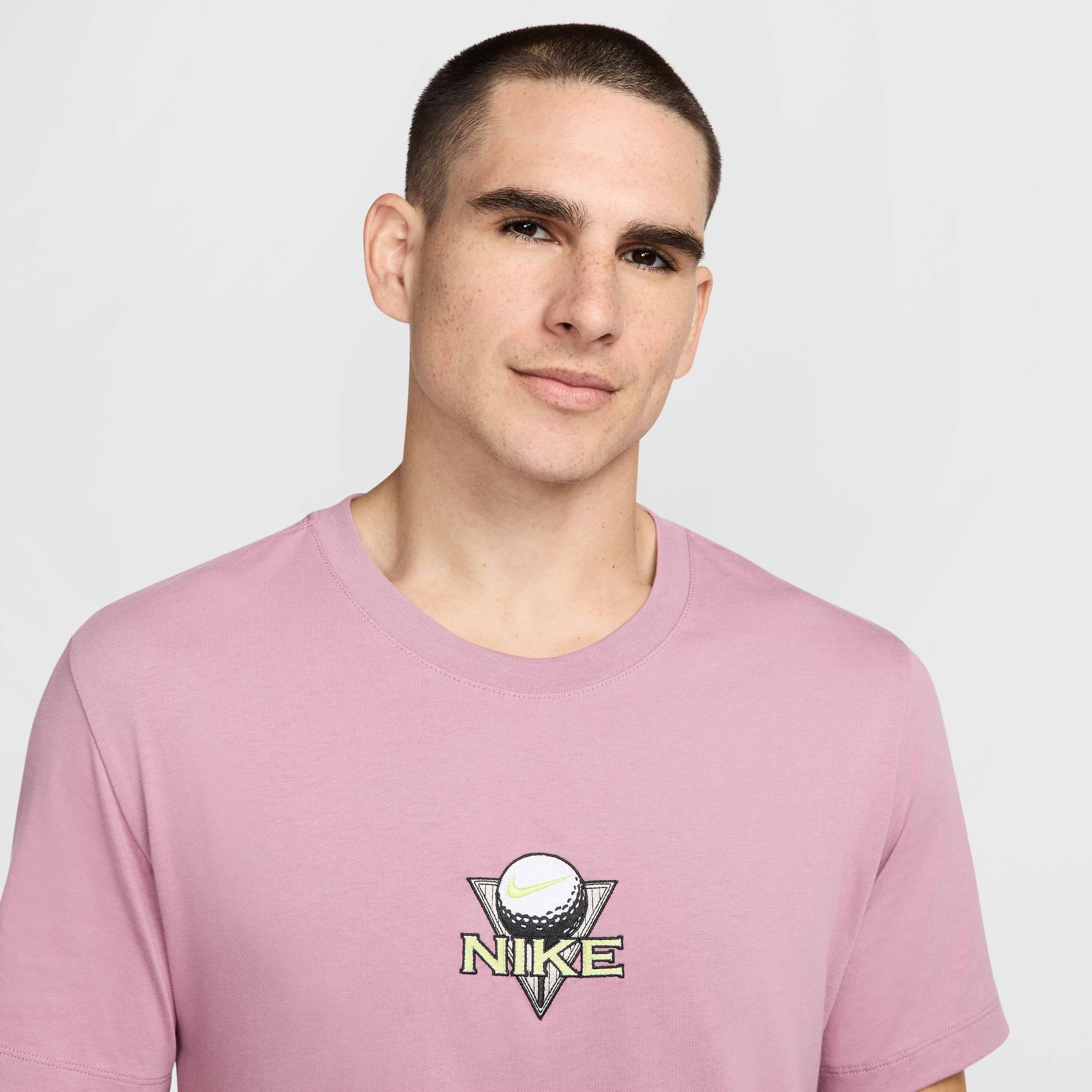 Nike Men's Golf OC T-Shirt - PURPLE Thumbnail View 3