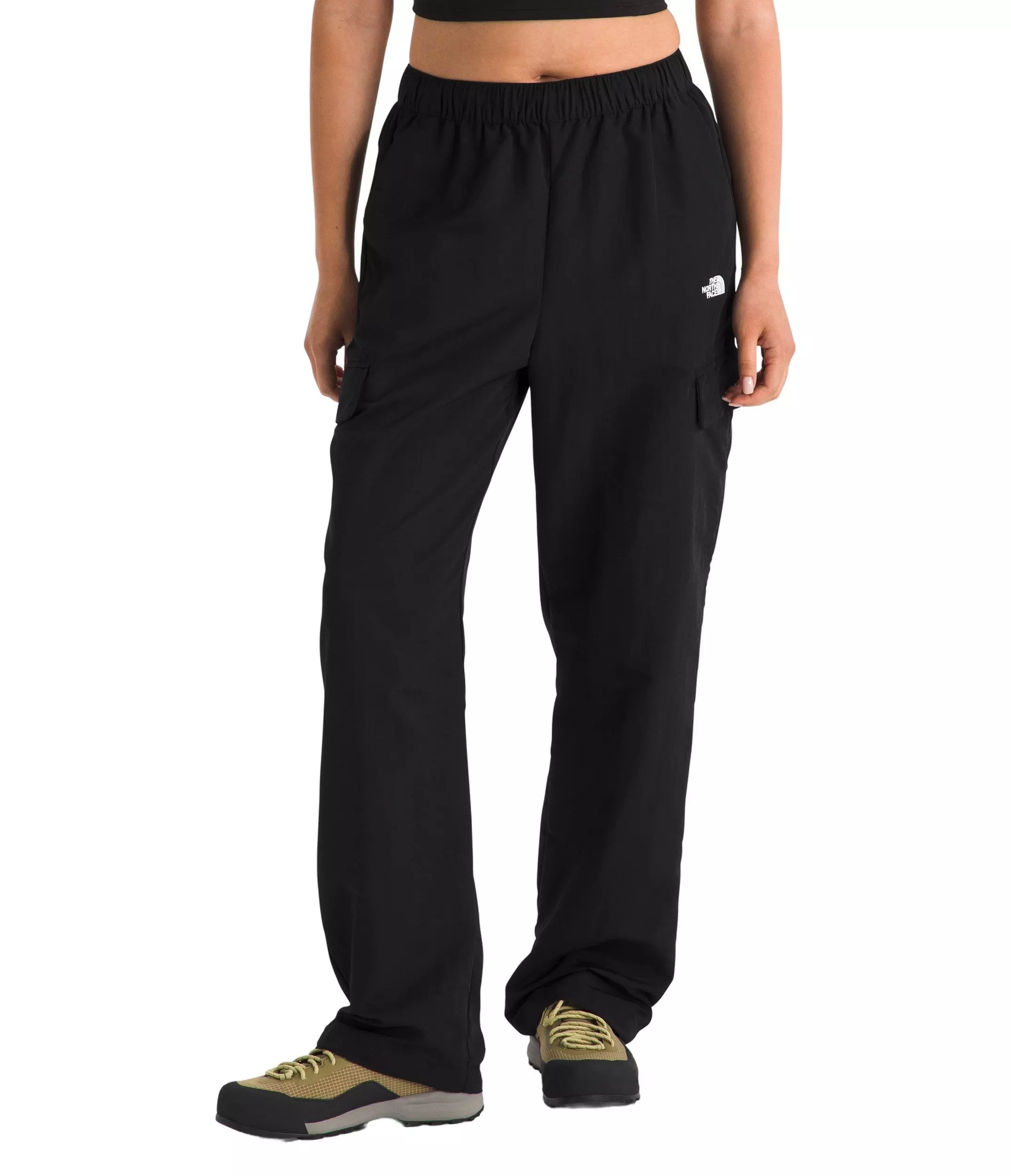 The North Face Women's Easy Wind Cargo Pants - Black - BLACK