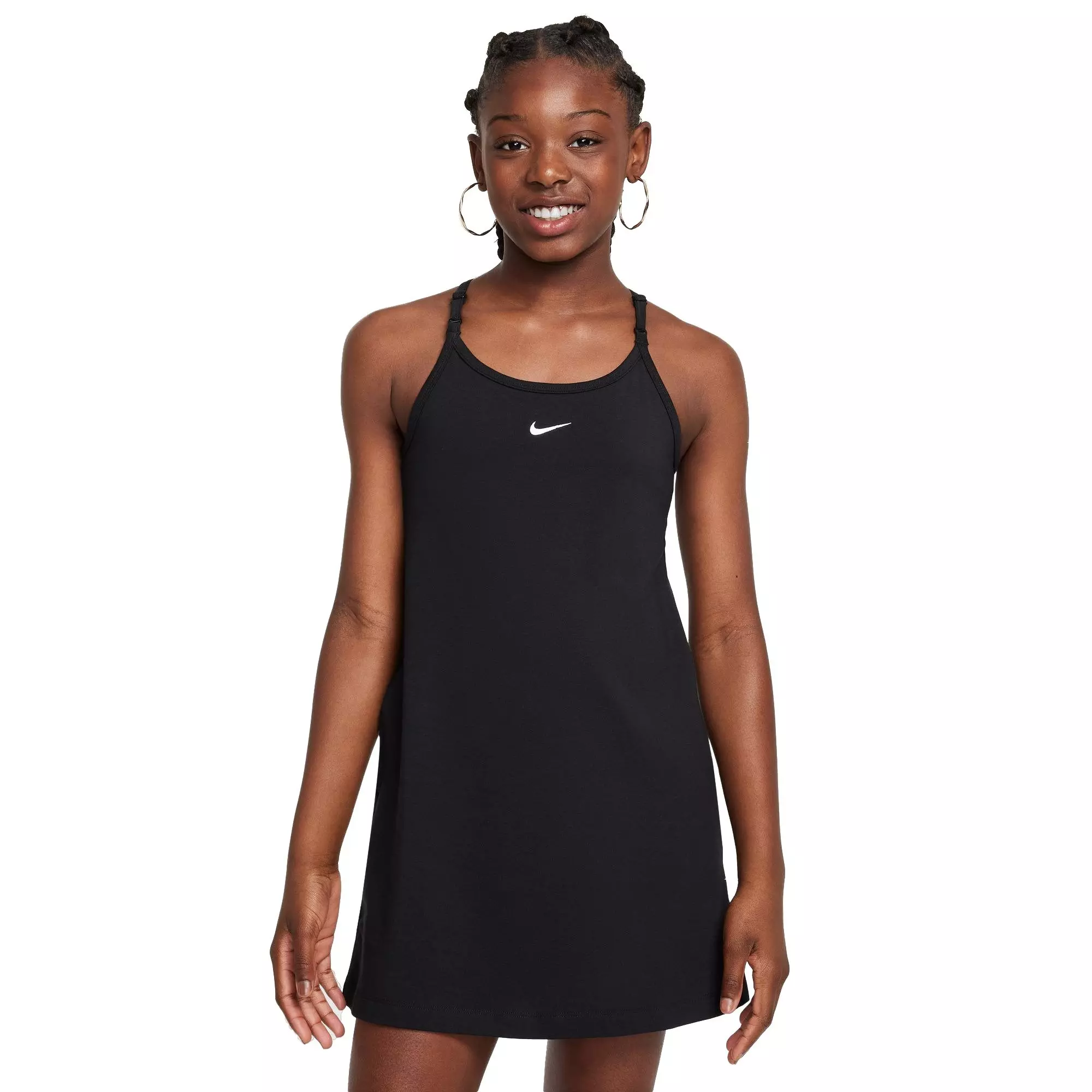 Nike Big Girls' Sportswear Style Star Tank Dress - BLACK