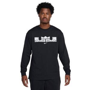LeBron Men's Nike​ Max90 Long-Sleeve Basketball T-Shirt