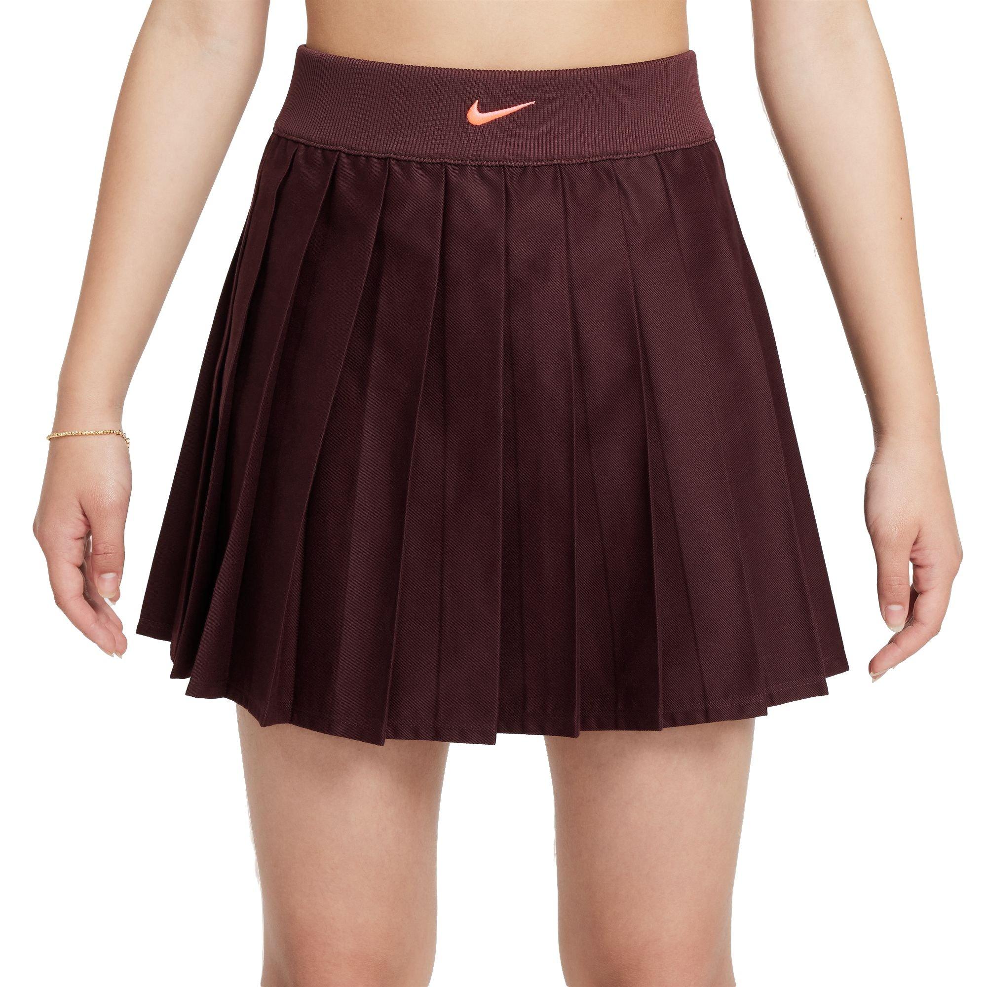 Nike Big Girls' Sportswear Graphic Star Pleated Skirt - RED Thumbnail View 1