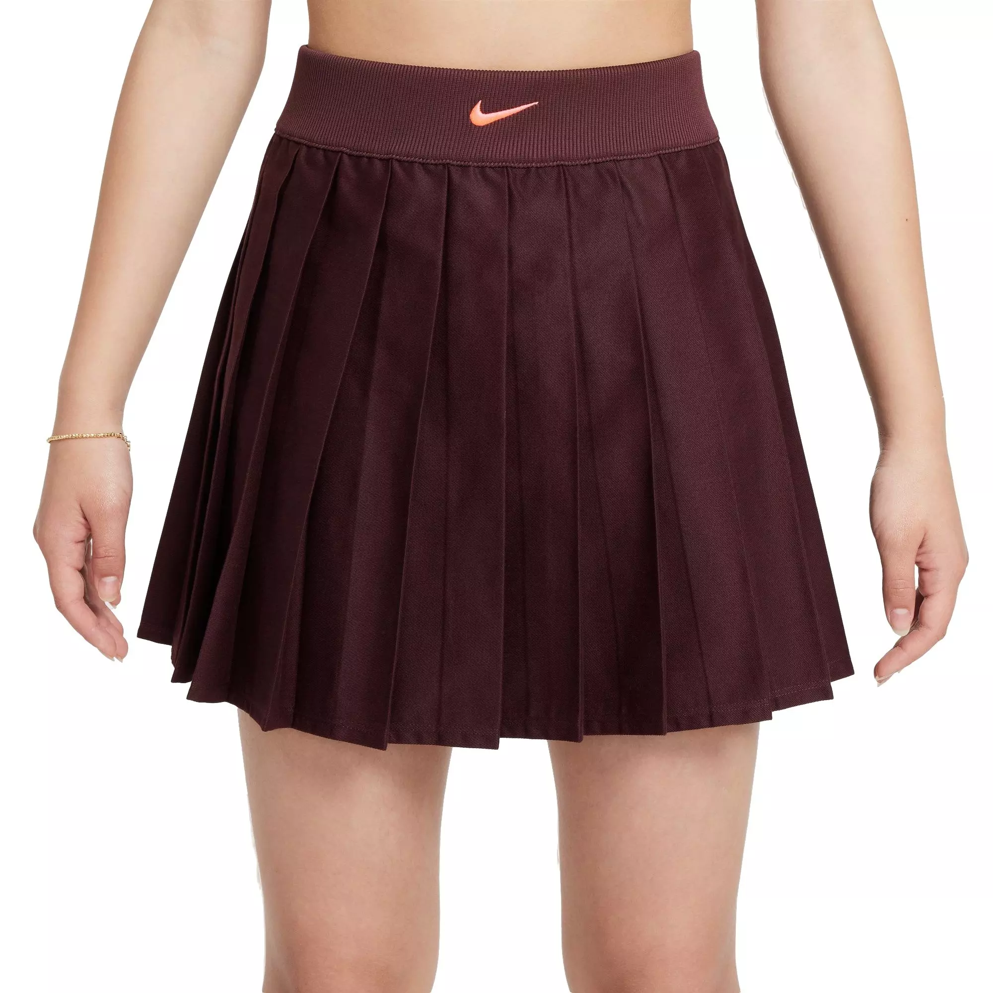 Nike Big Girls' Sportswear Graphic Star Pleated Skirt - RED