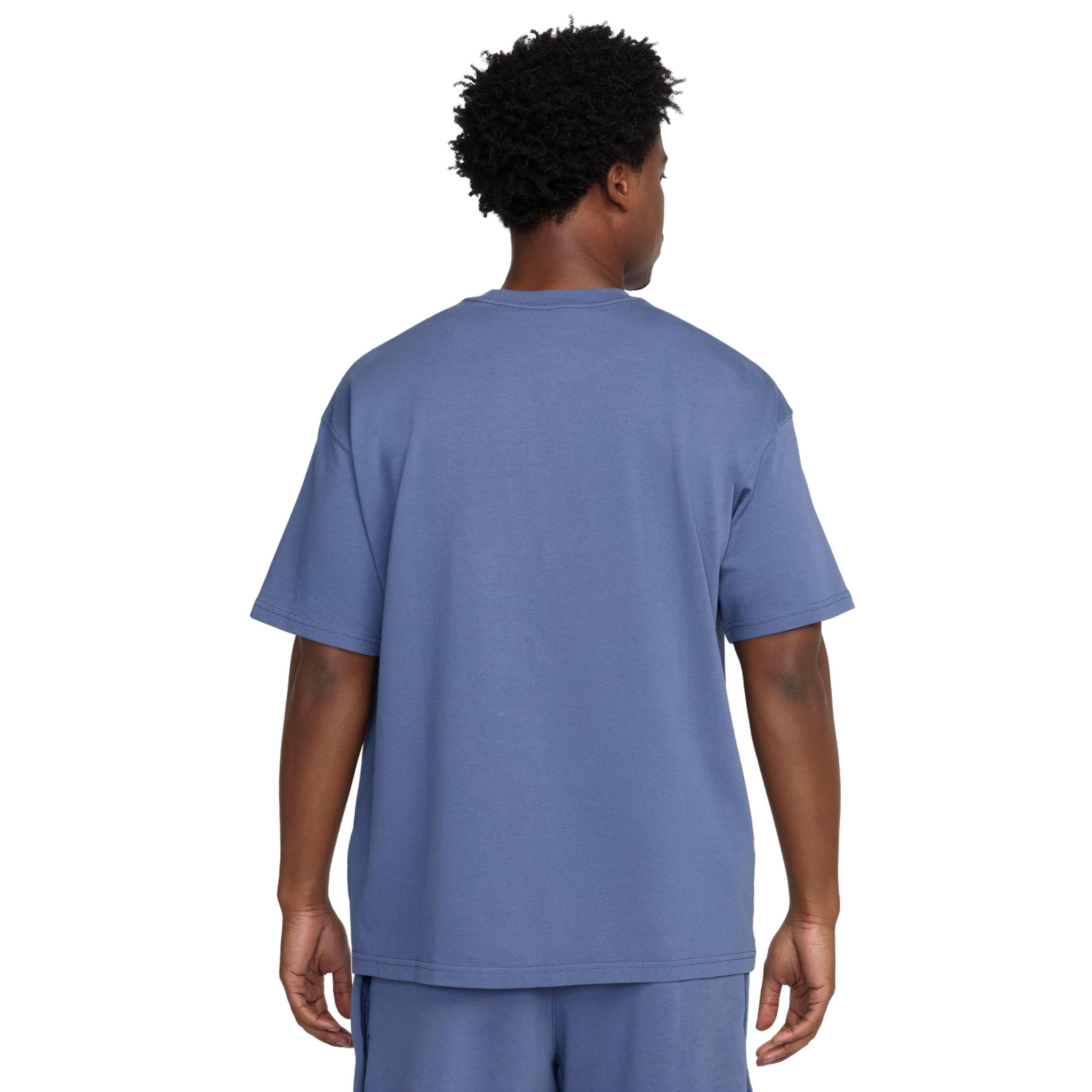 Nike LeBron Men's Max90 Basketball T-Shirt - BLUE Thumbnail View 2