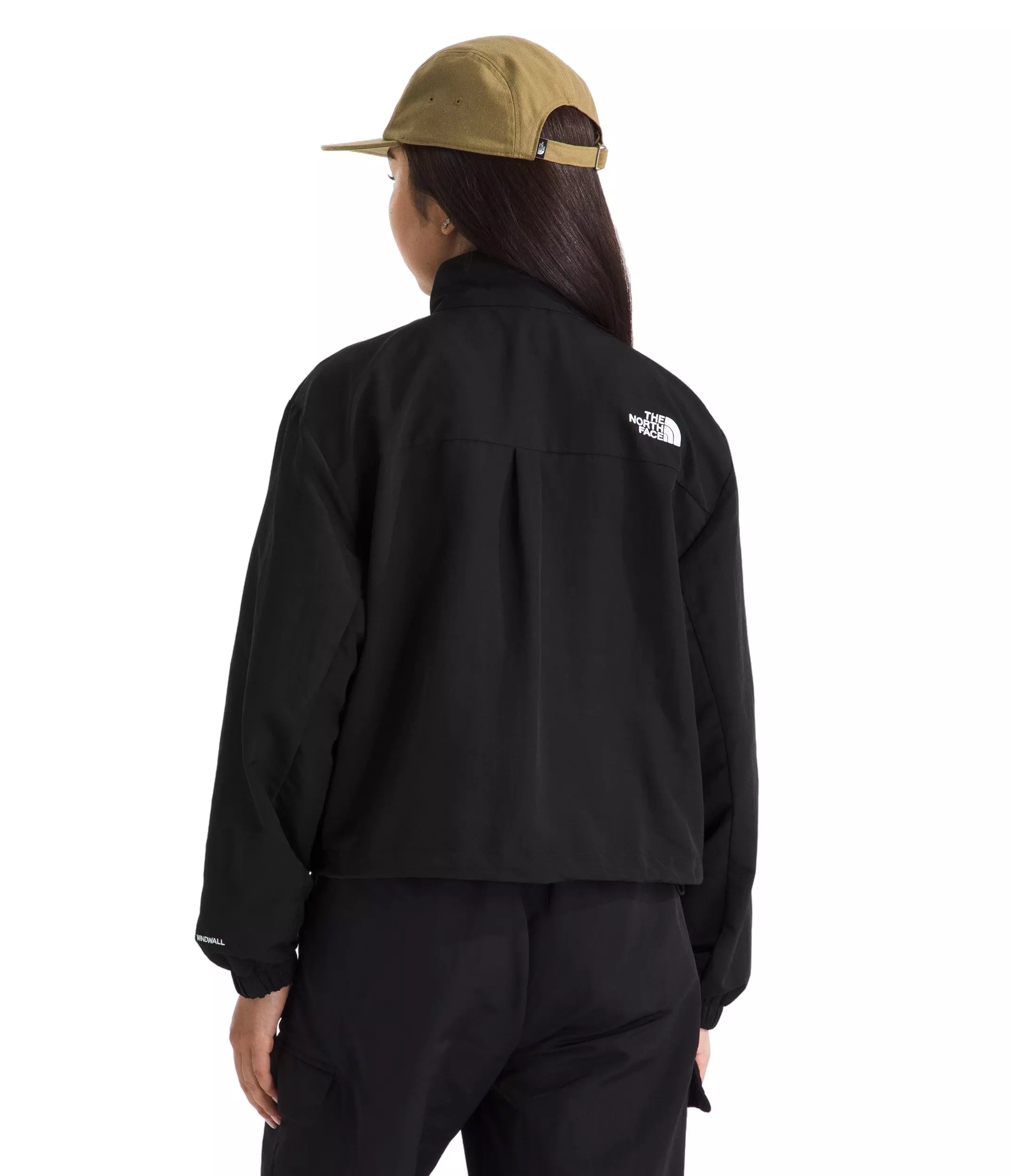 The North Face Women's Easy Wind Jacket - Black - BLACK