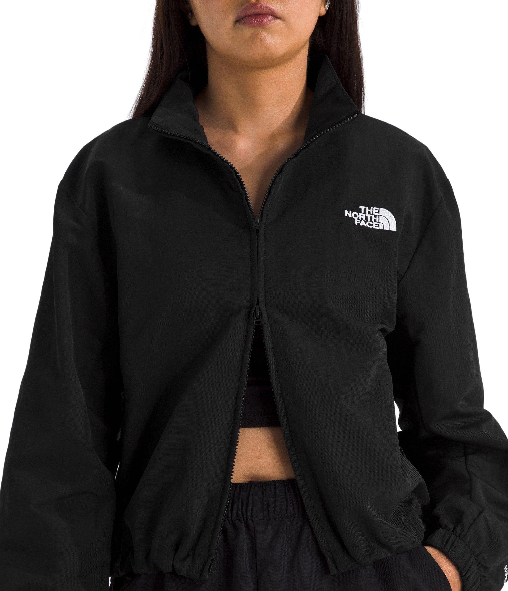 The North Face Women's Easy Wind Jacket - Black - BLACK Thumbnail View 4