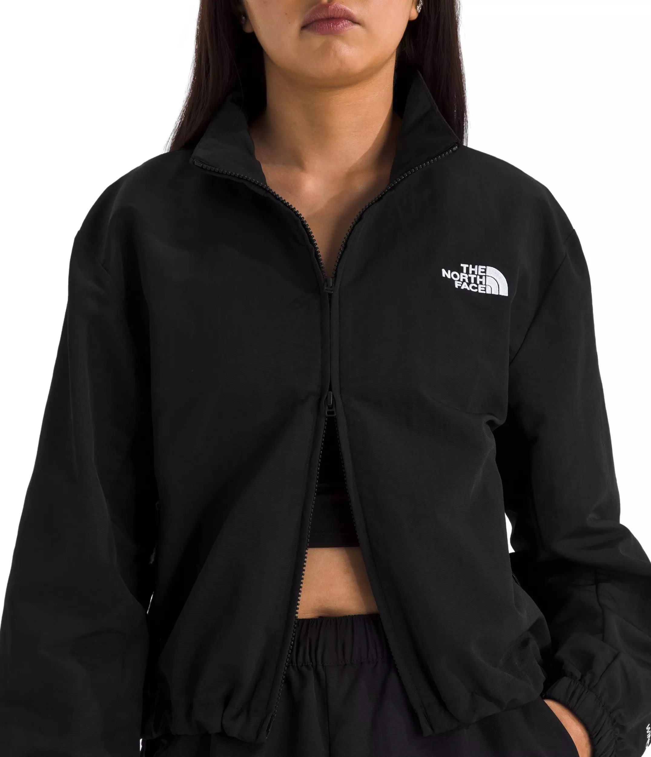 The North Face Women's Easy Wind Jacket -Black - BLACK