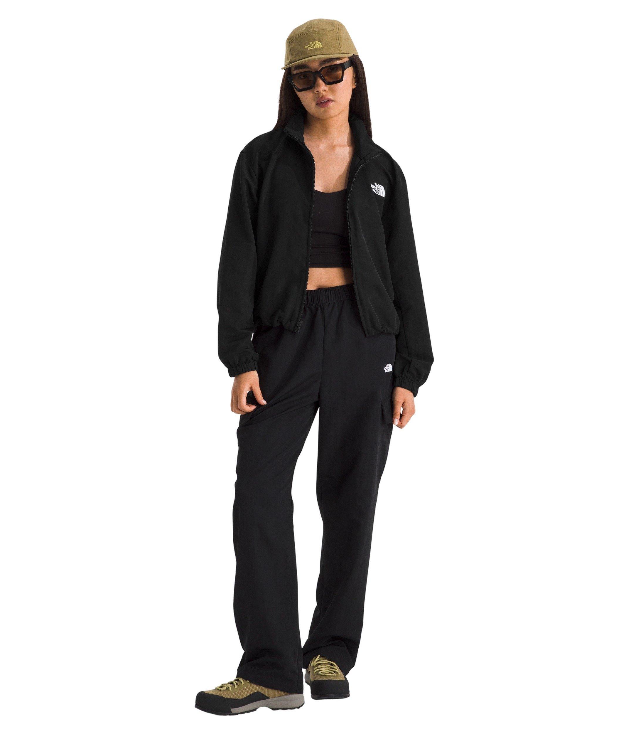 The North Face Women's Easy Wind Jacket - Black - BLACK Thumbnail View 5