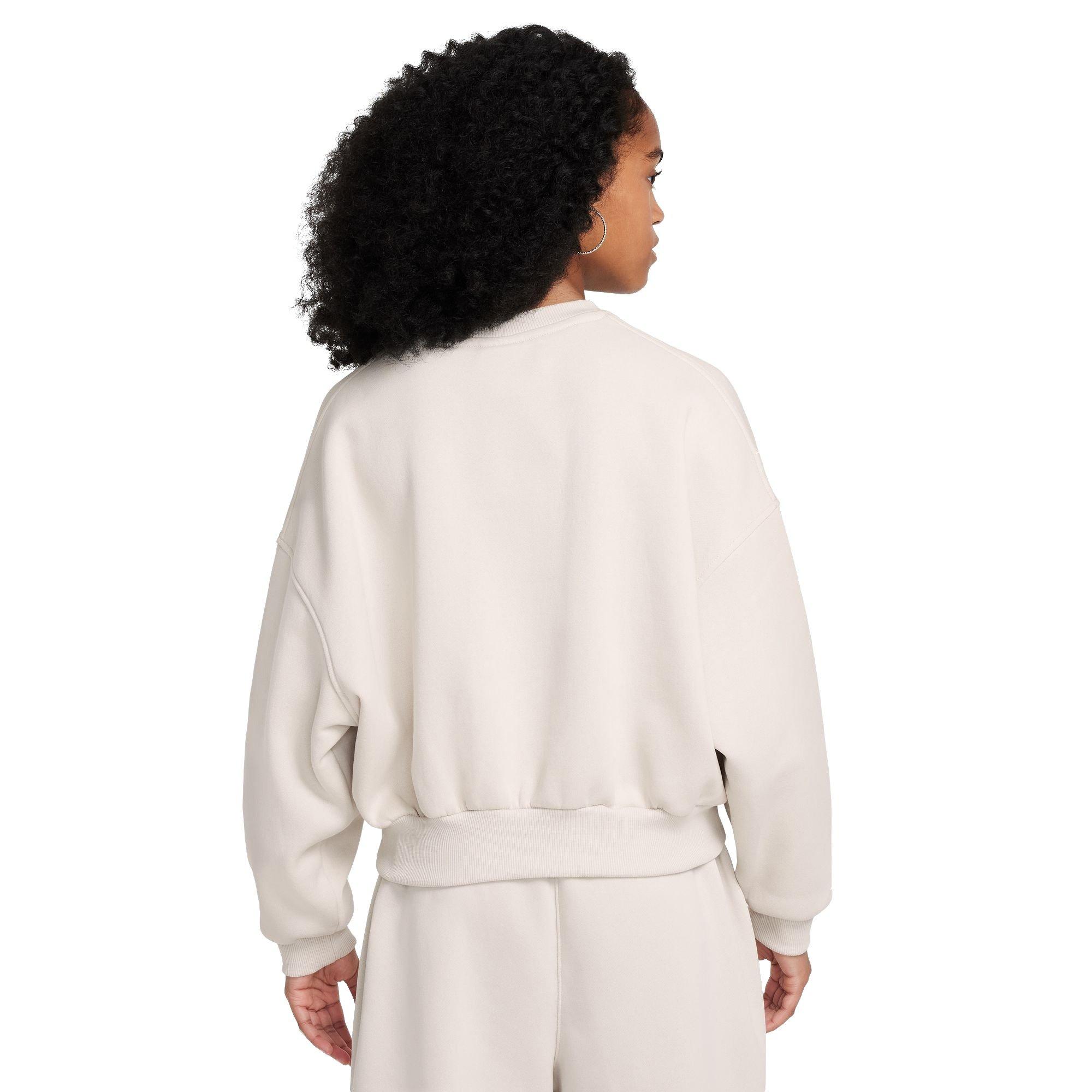 Nike Sportswear Club Fleece Graphic Boxy Crew-Neck Big Girls' Sweatshirt