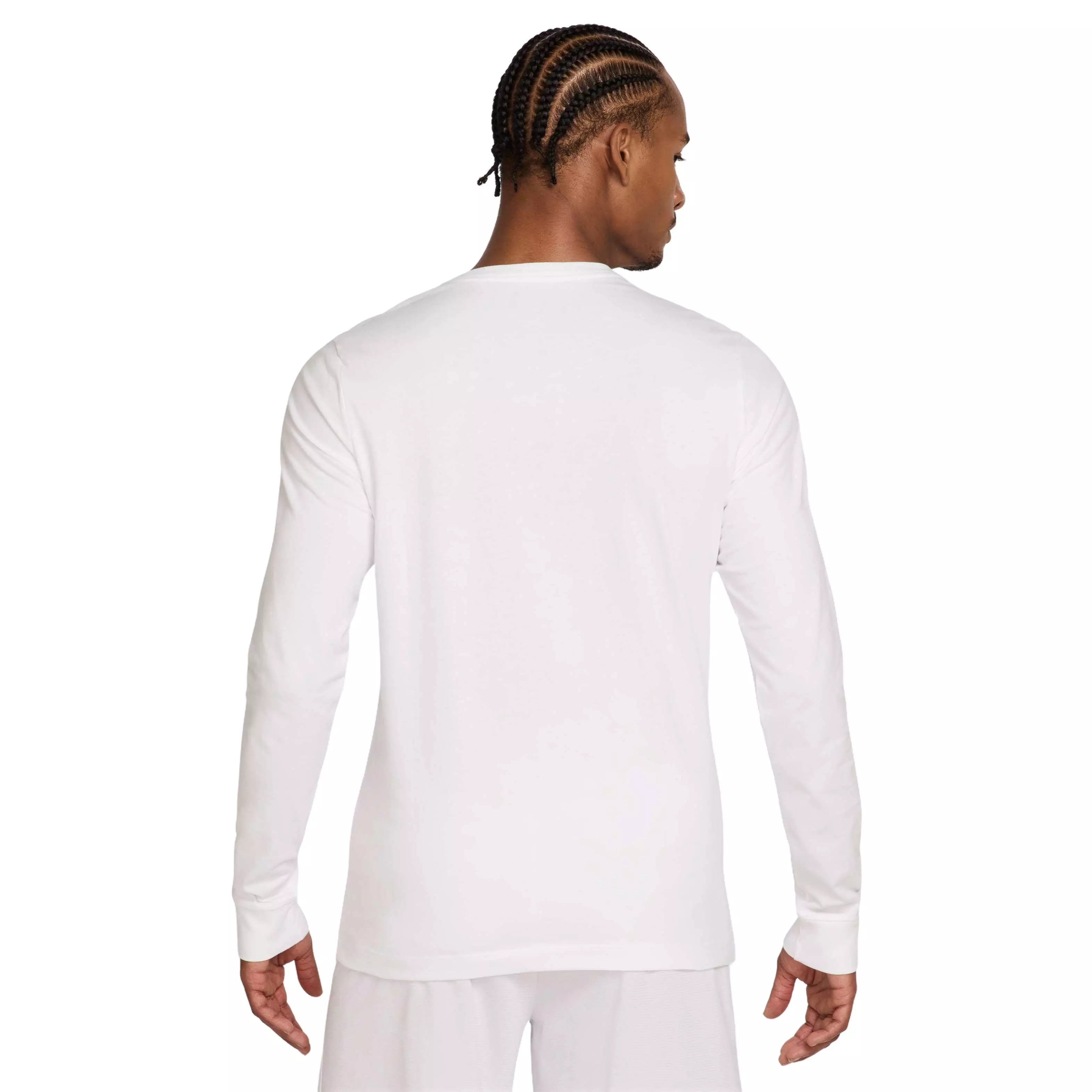 Nike Men's Max90 Long-Sleeve OC 2 SP25 Basketball T-Shirt - WHITE