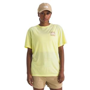 The North Face Women's Mountain Escape Short-Sleeve Tee - Yellow/White
