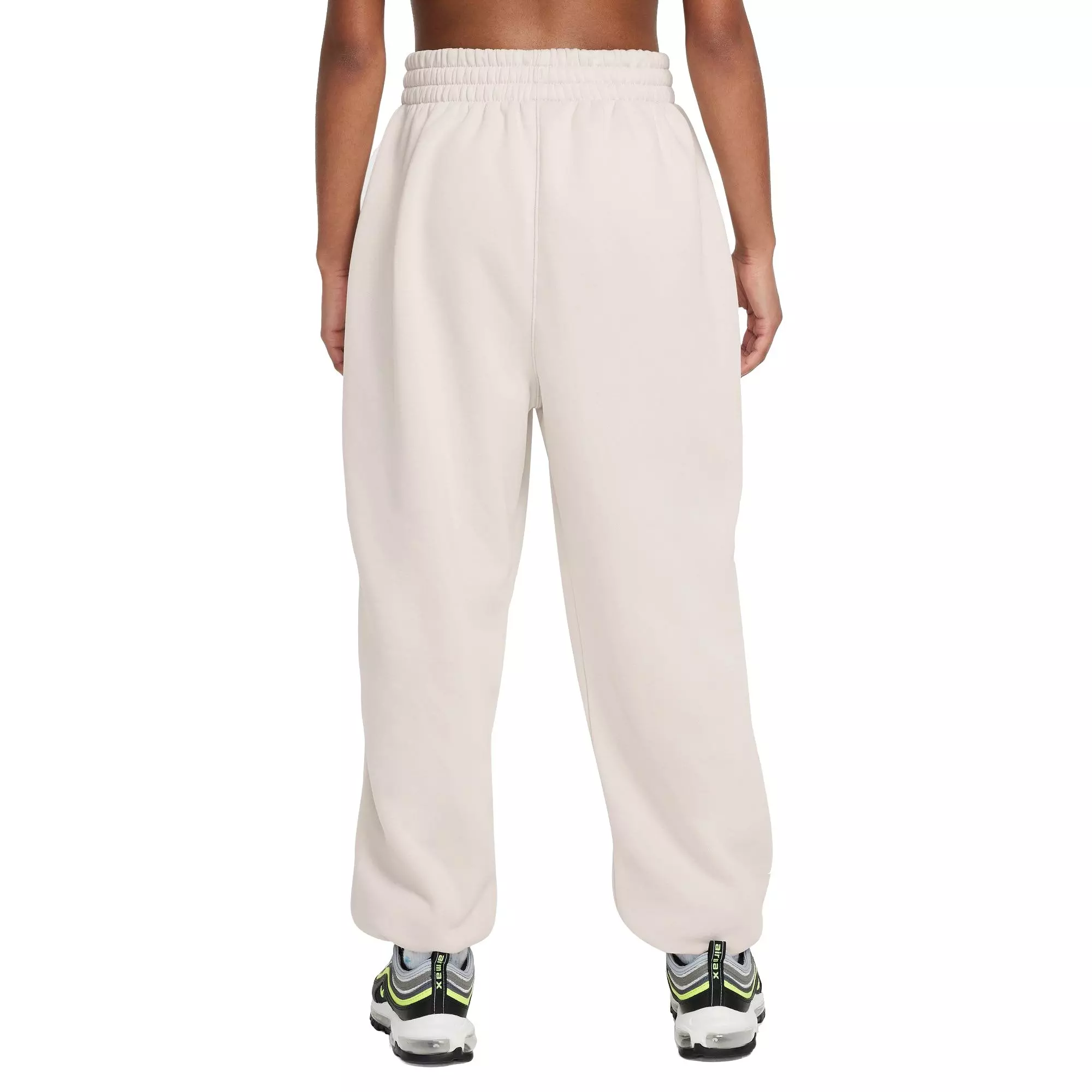 Nike Big Girls' Sportswear Club Fleece Graphic Star Loose Pants - GREY