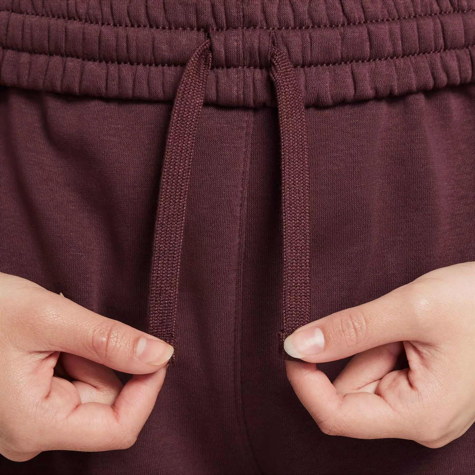 Nike Big Girls' Sportswear Club Fleece Graphic Star Loose Pants - RED