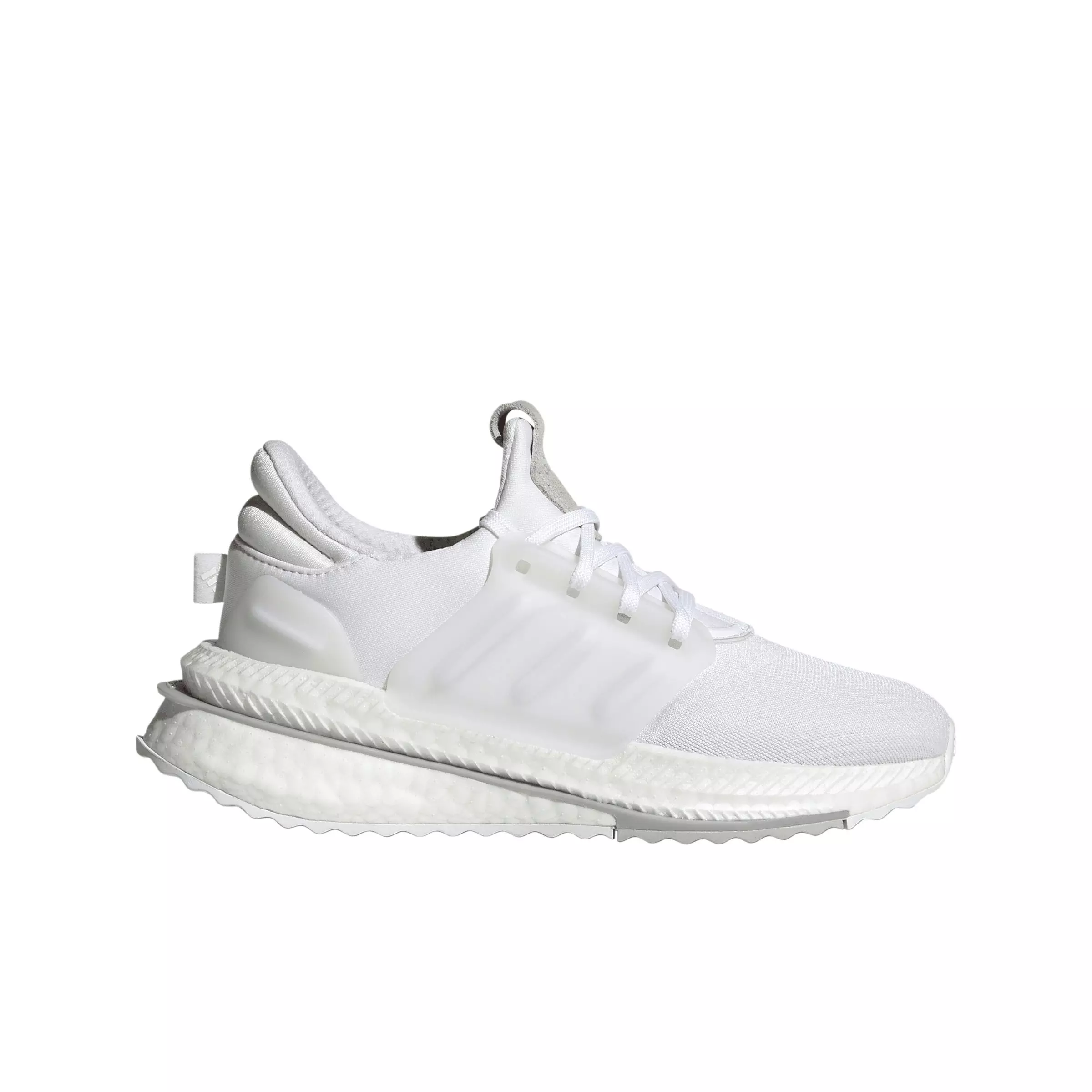 adidas X_PLR BOOST Juniors "Ftwr White/Crystal White/Ftwr White" Grade School Boys' Running Shoe - WHITE/WHITE/WHITE