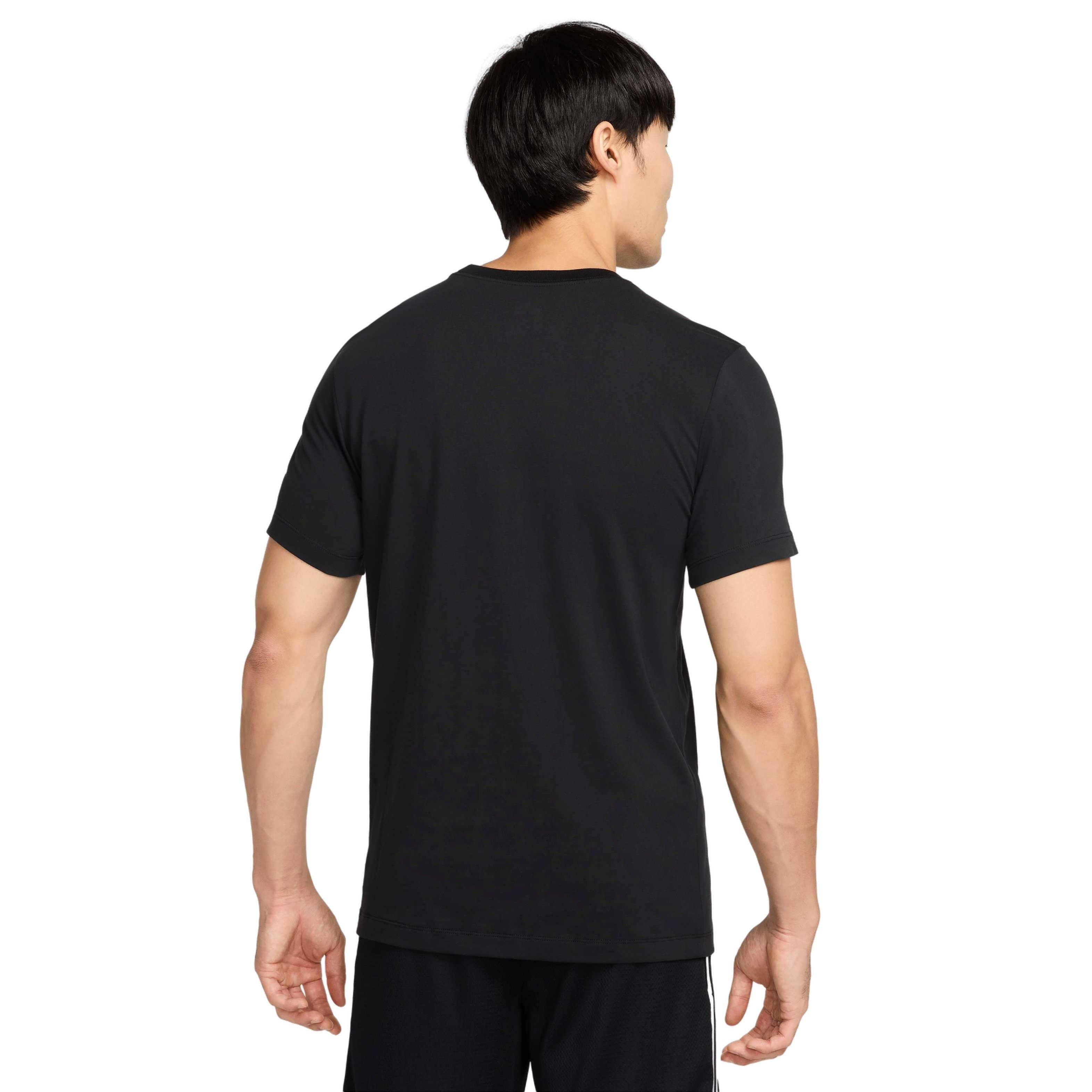 Nike Men's Dri-FIT OC 2 Basketball T-Shirt - BLACK Thumbnail View 2