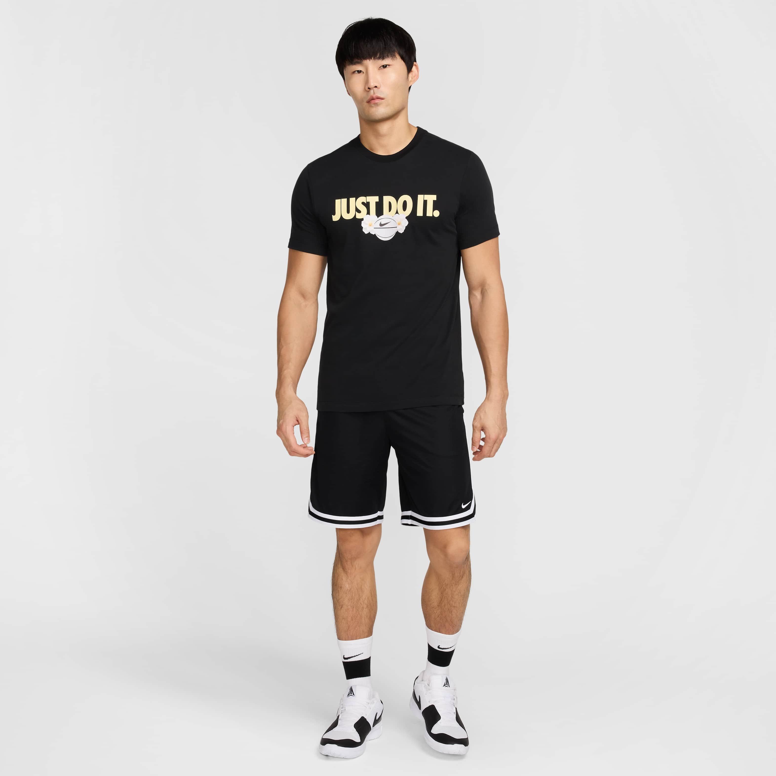 Nike Men's Dri-FIT OC 2 Basketball T-Shirt - BLACK Thumbnail View 4
