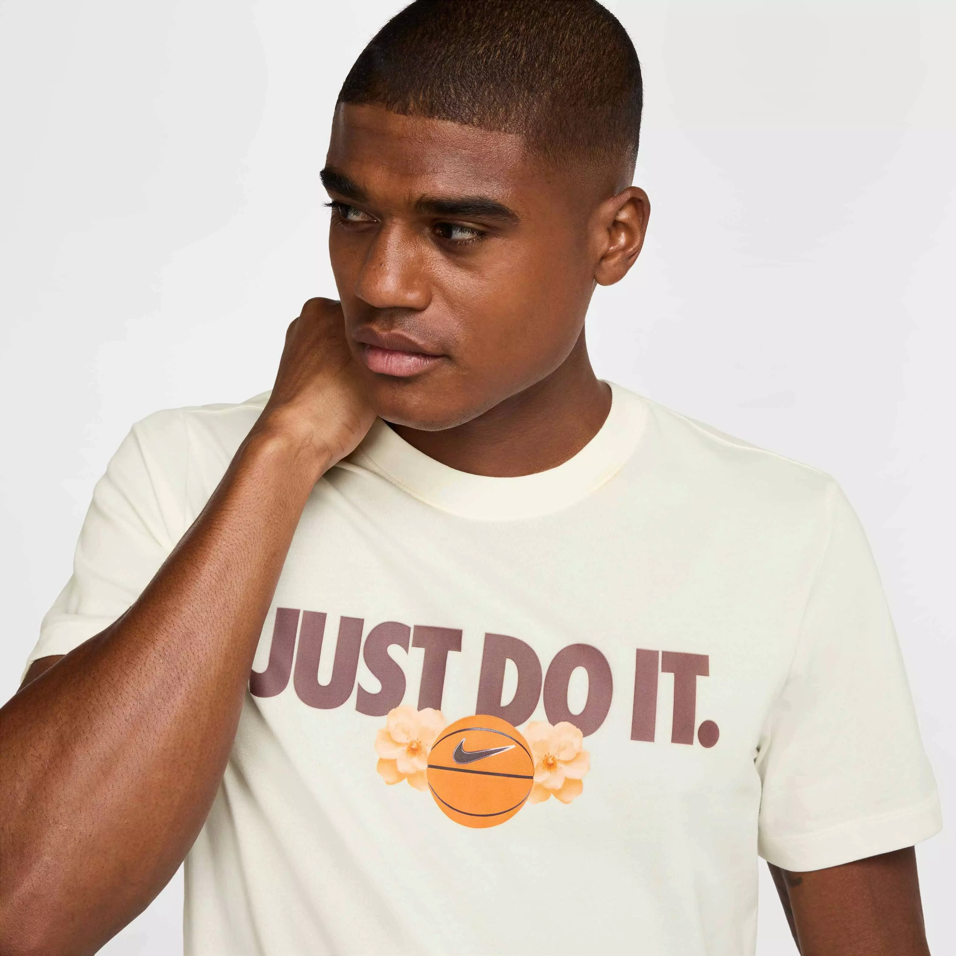 Nike Men's Dri-FIT OC 2 Basketball T-Shirt - WHITE