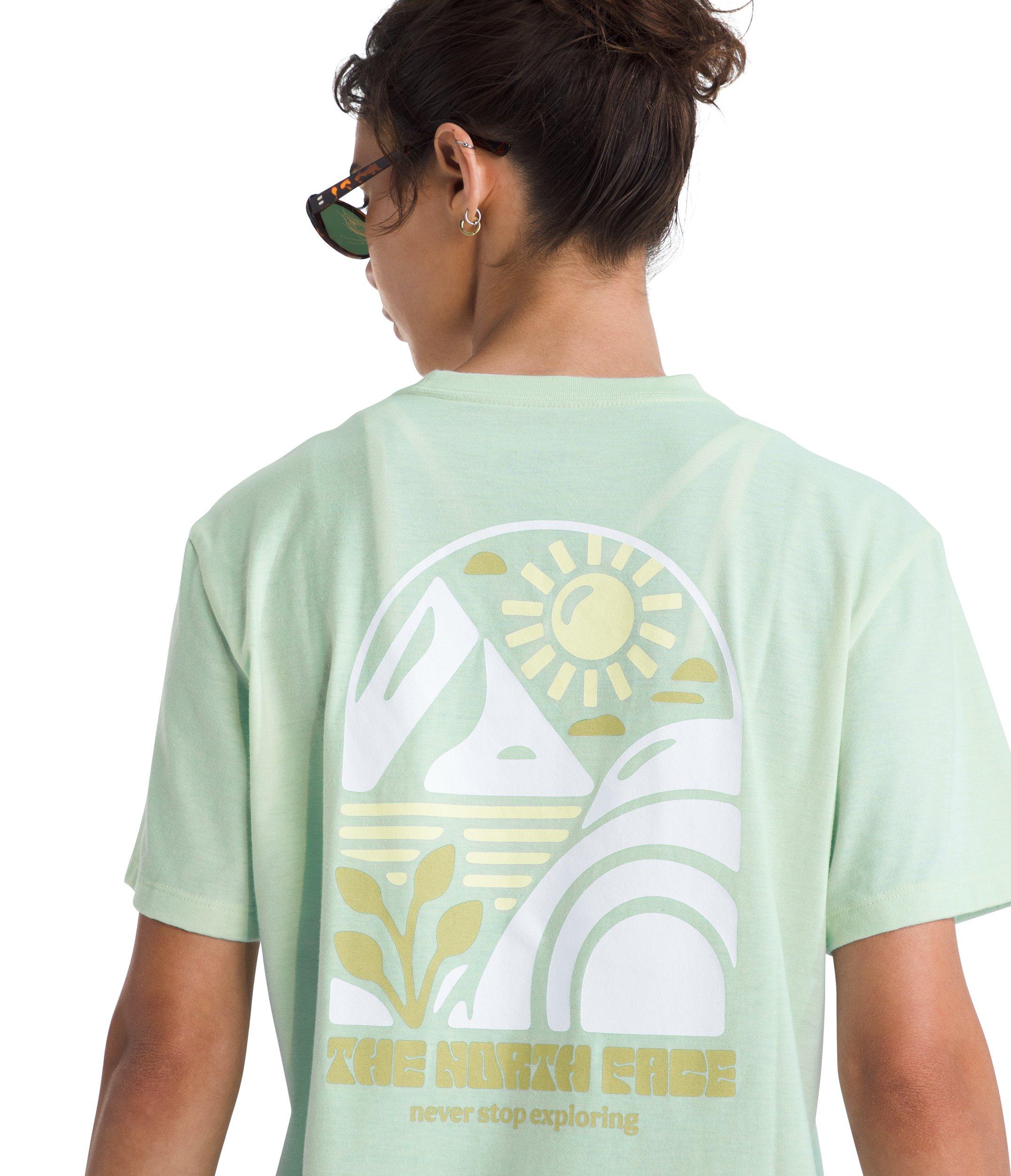 The North Face Women's Sun Cutie Short-Sleeve Tee - Lt Mint - LT MINT Thumbnail View 3