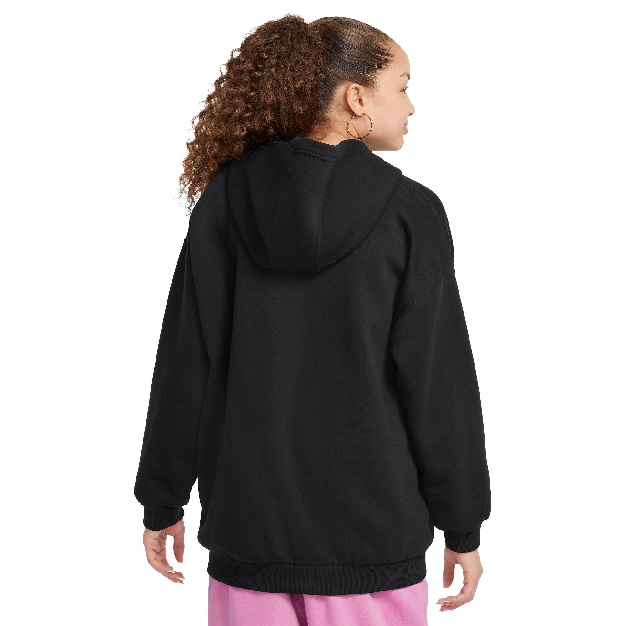Nike Sportswear Club Fleece Oversized Big Girls' Pullover Hoodie