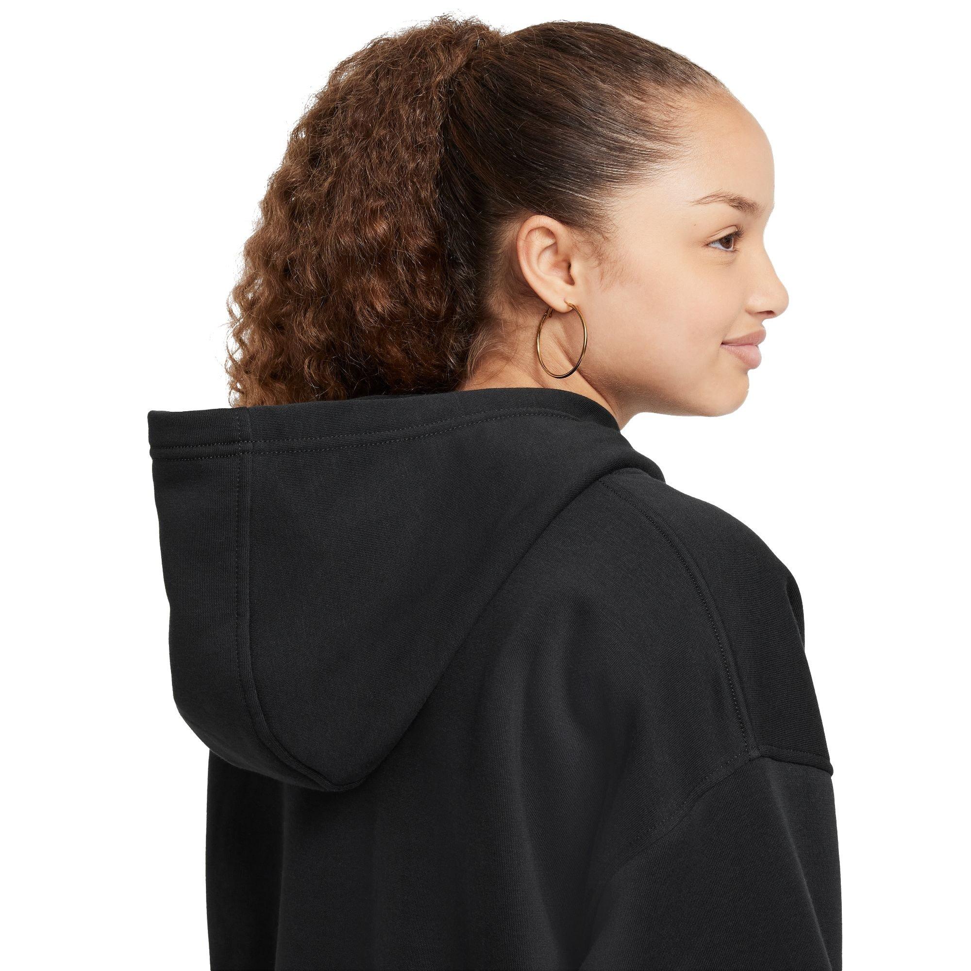 Nike Sportswear Club Fleece Oversized Big Girls' Pullover Hoodie