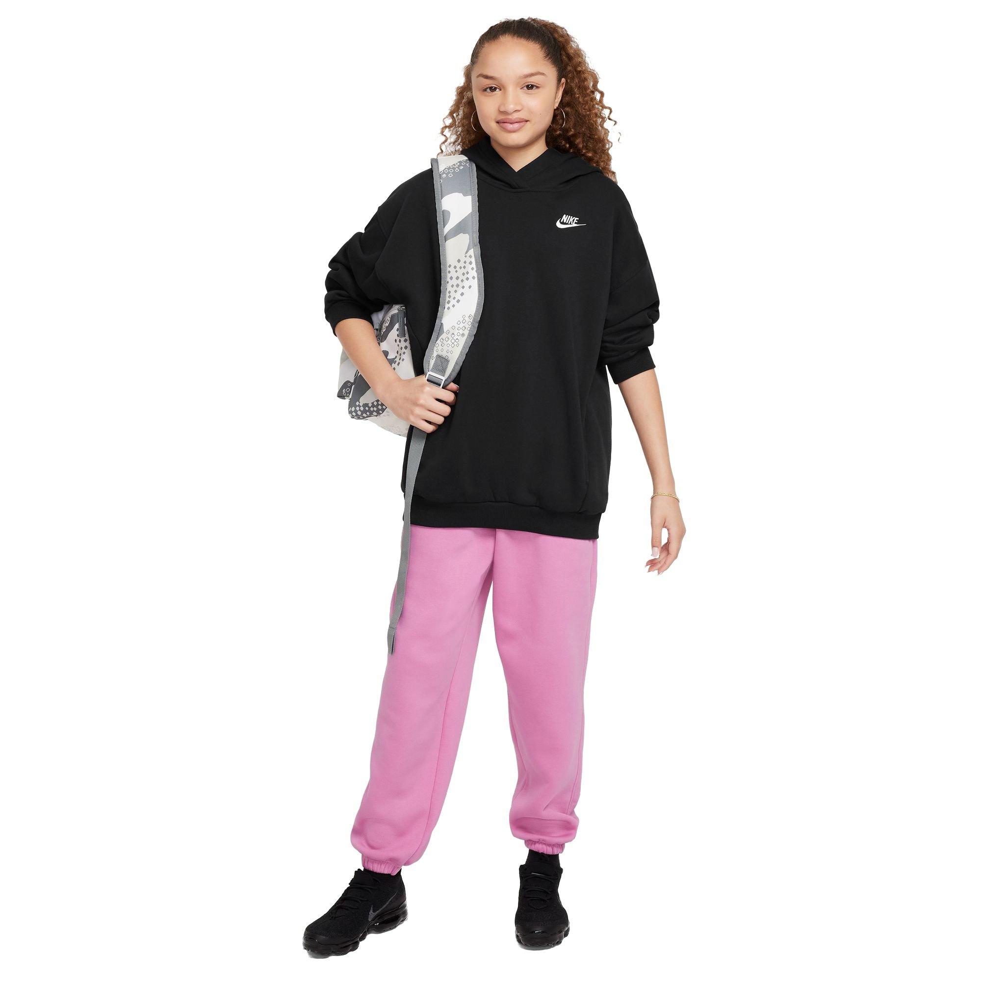 Nike Sportswear Club Fleece Oversized Big Girls' Pullover Hoodie